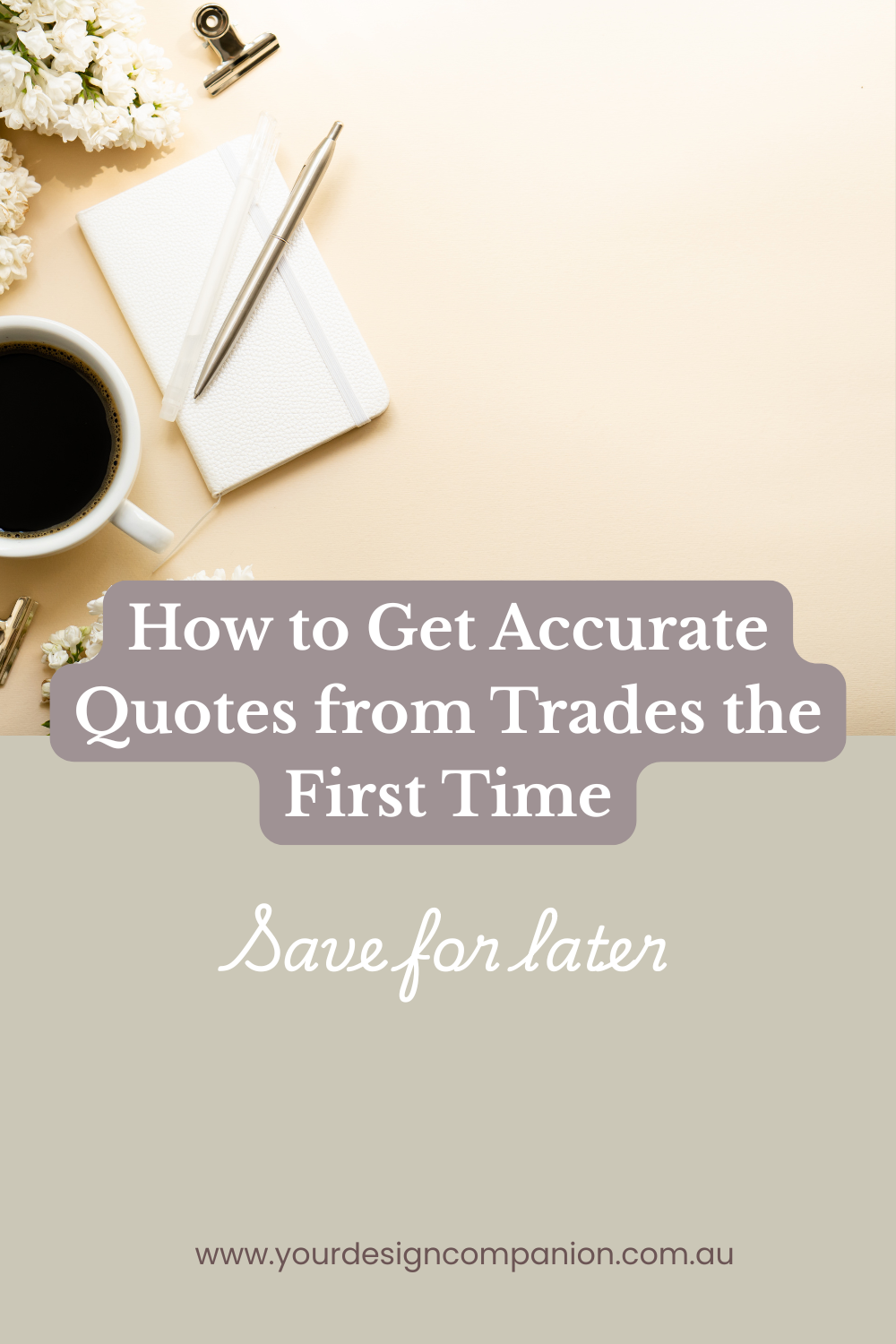 How to Get Accurate Quotes from Trades the First Time