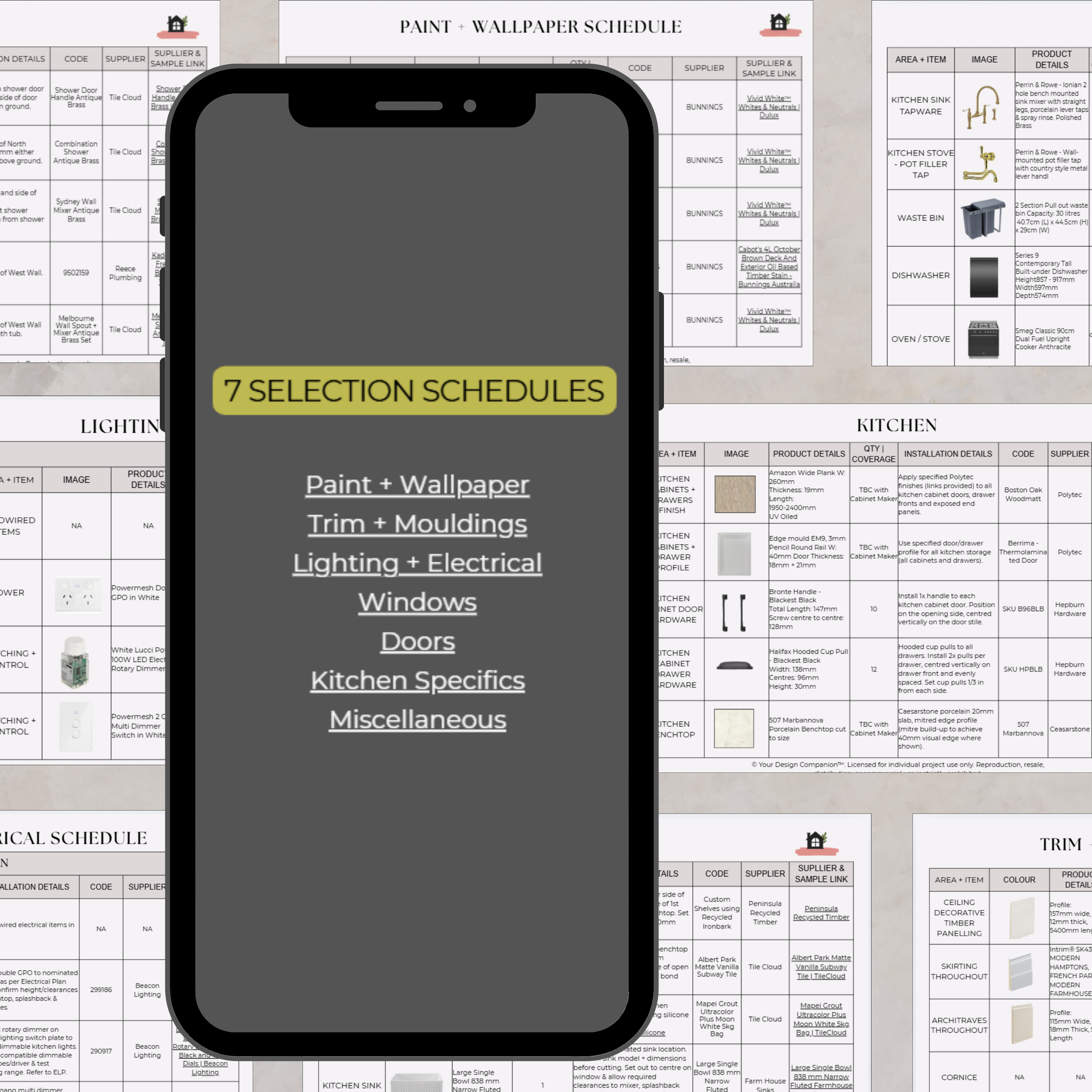 2 Step Select + Document System | Kitchen
