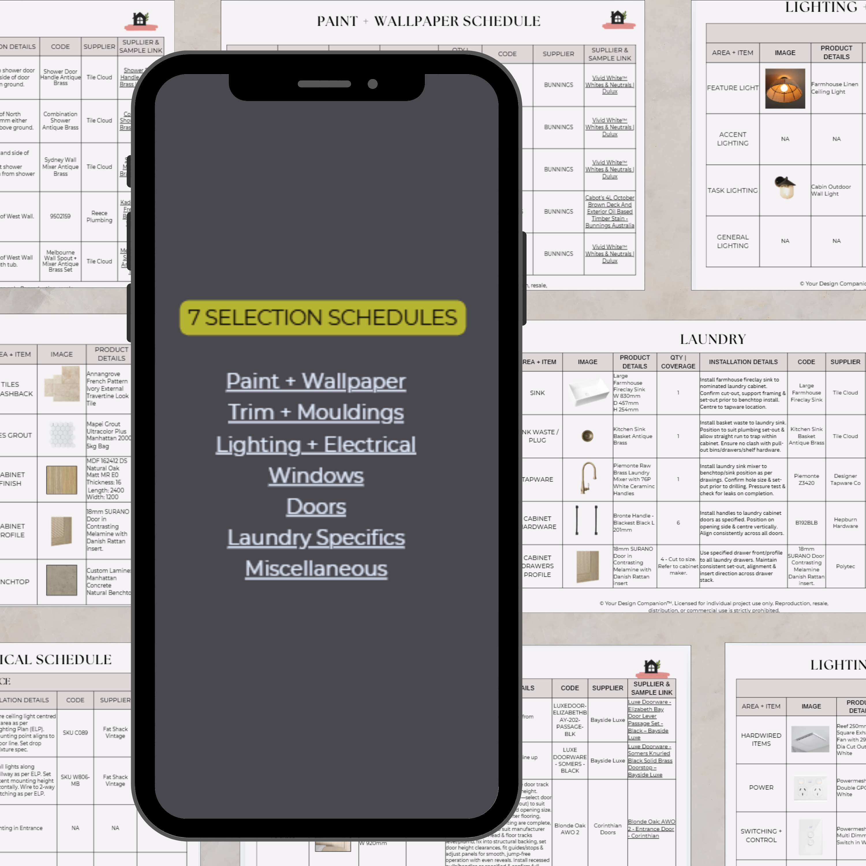 2 Step Select + Document System | Laundry