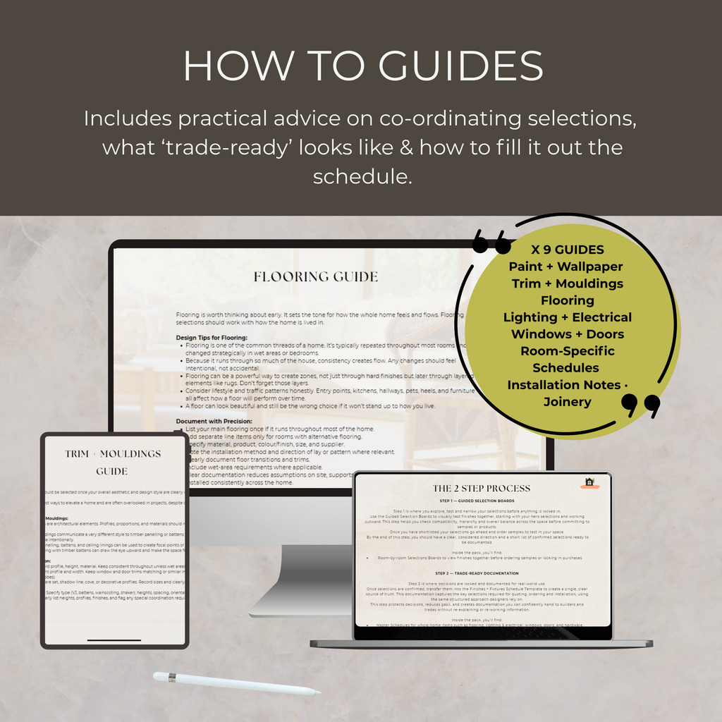 2 Step Select + Document System | Whole Home - Internal