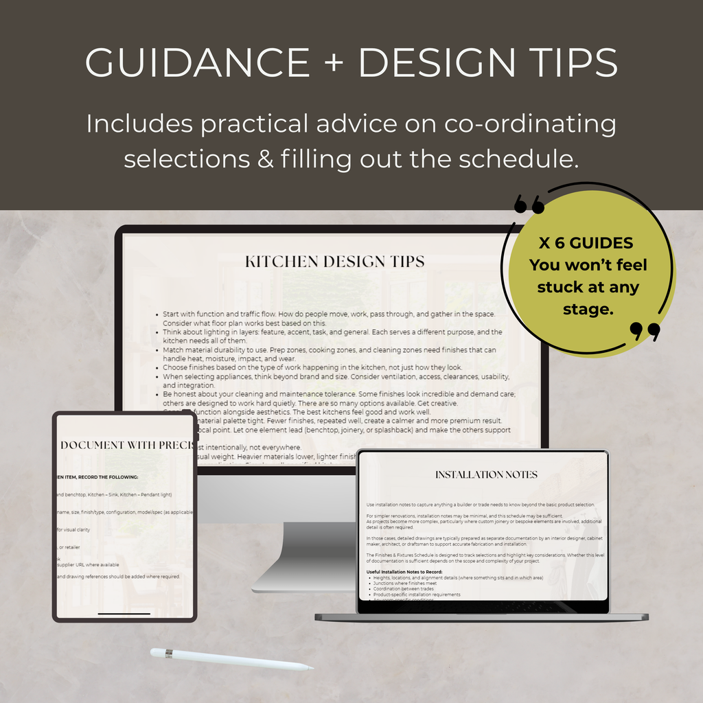 2 Step Select + Document System | Kitchen