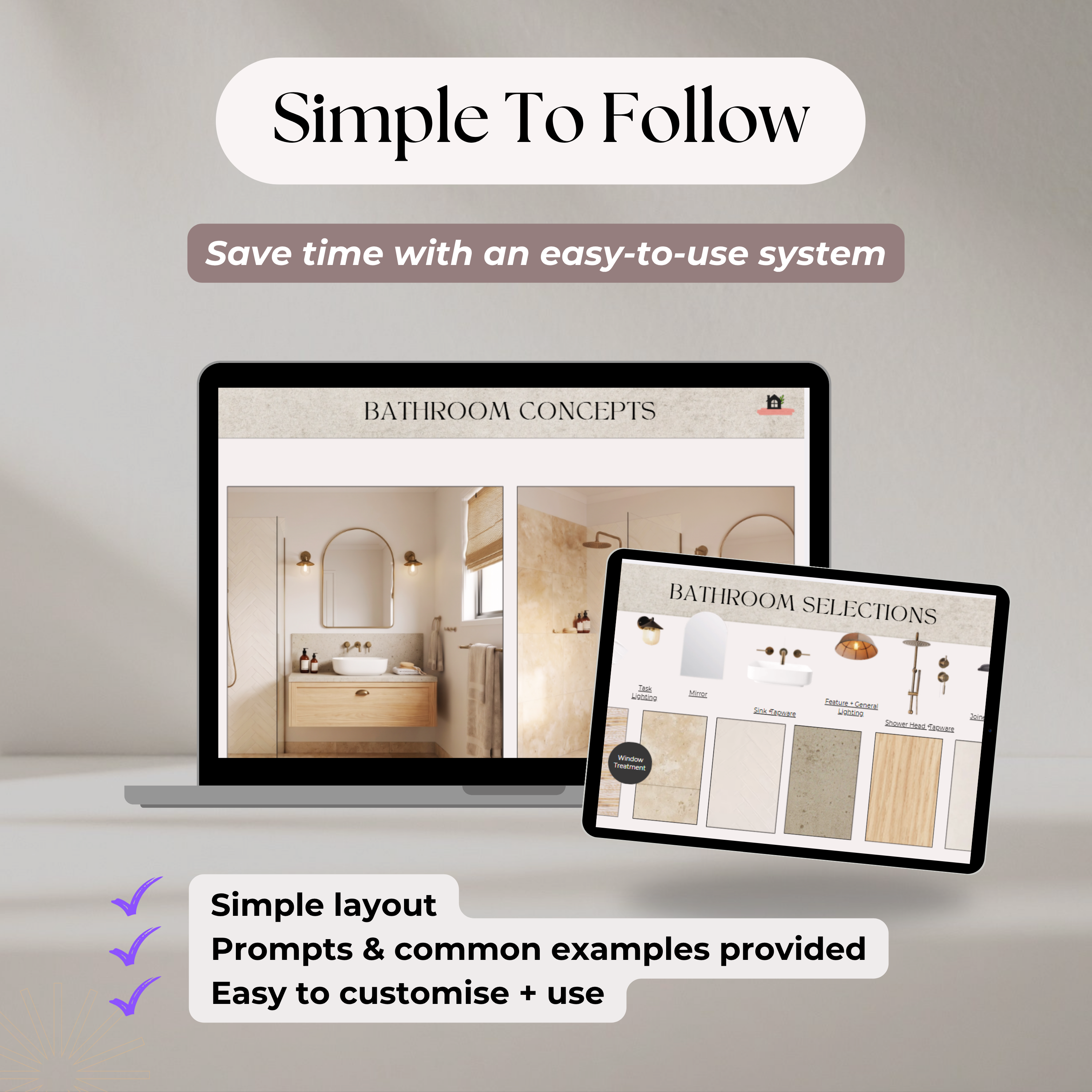 Full Design Development Pack | Bathroom
