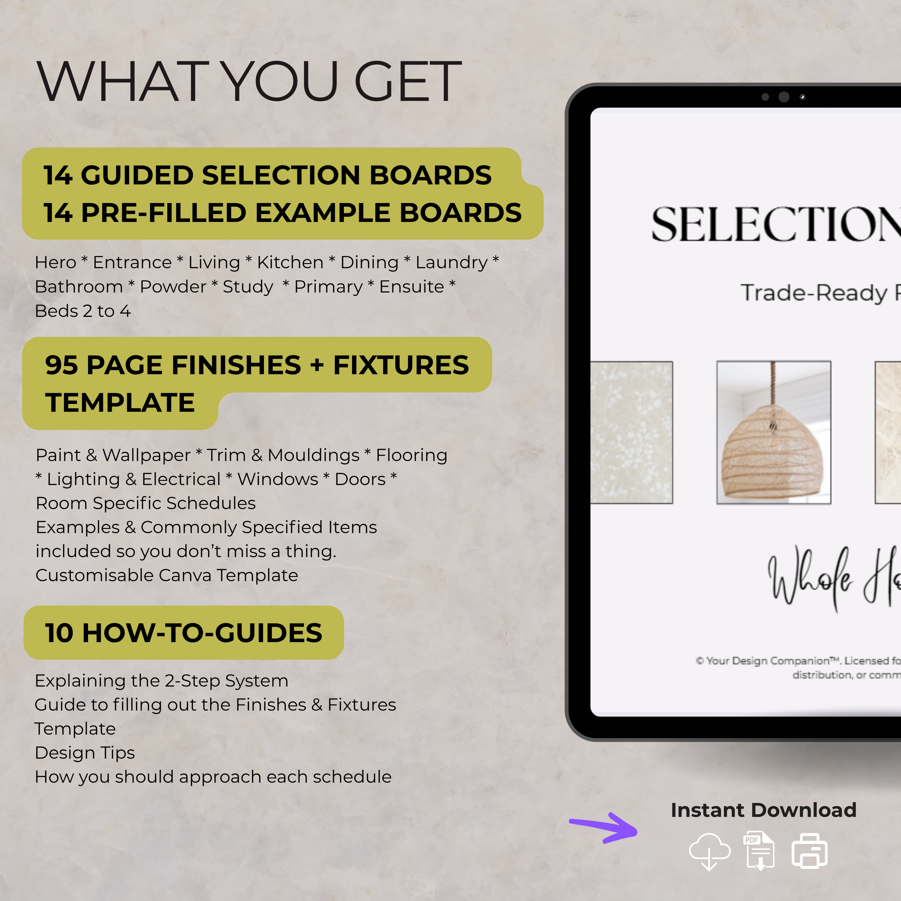 2 Step Select + Document System | Whole Home - Internal