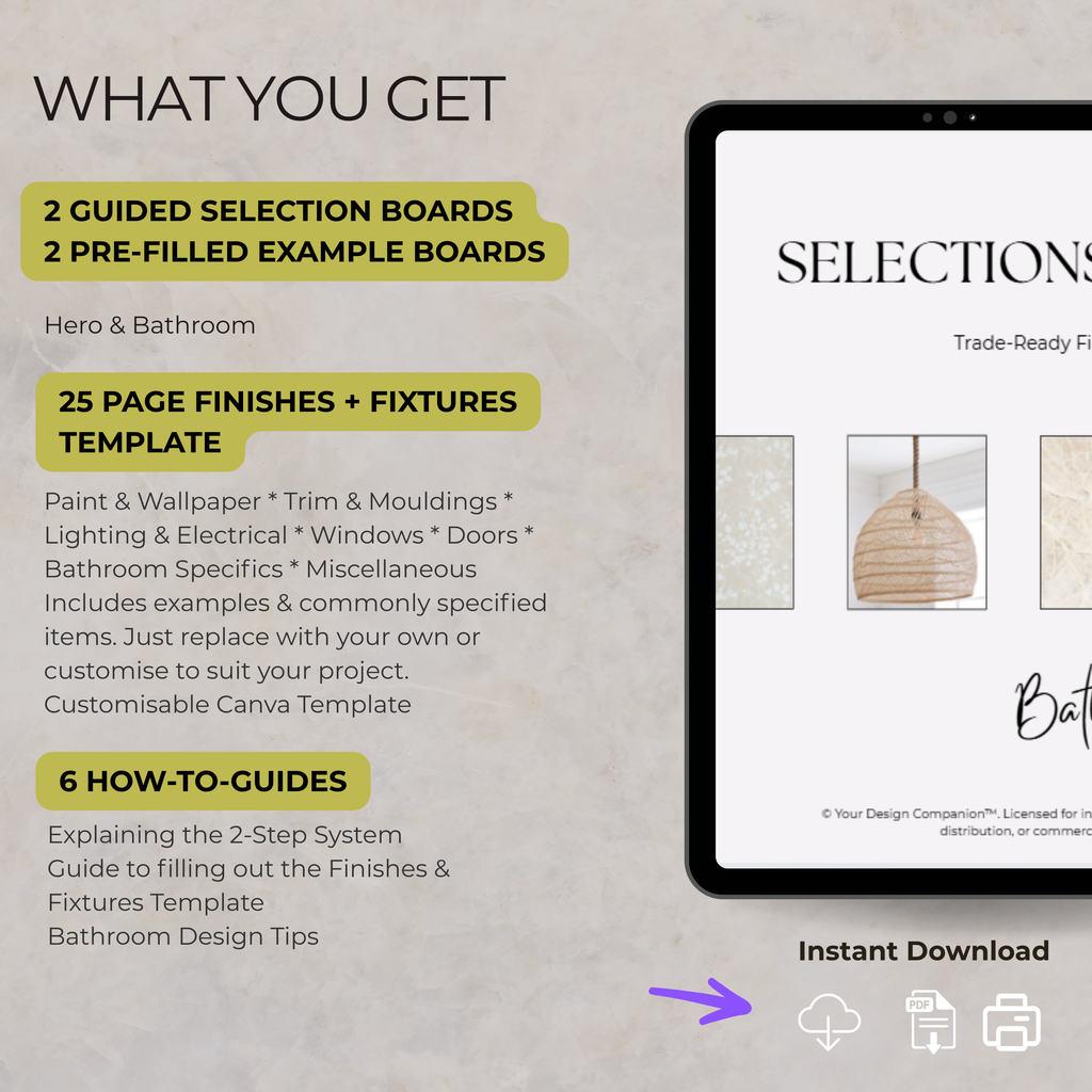 2 Step Select + Document System | Bathroom