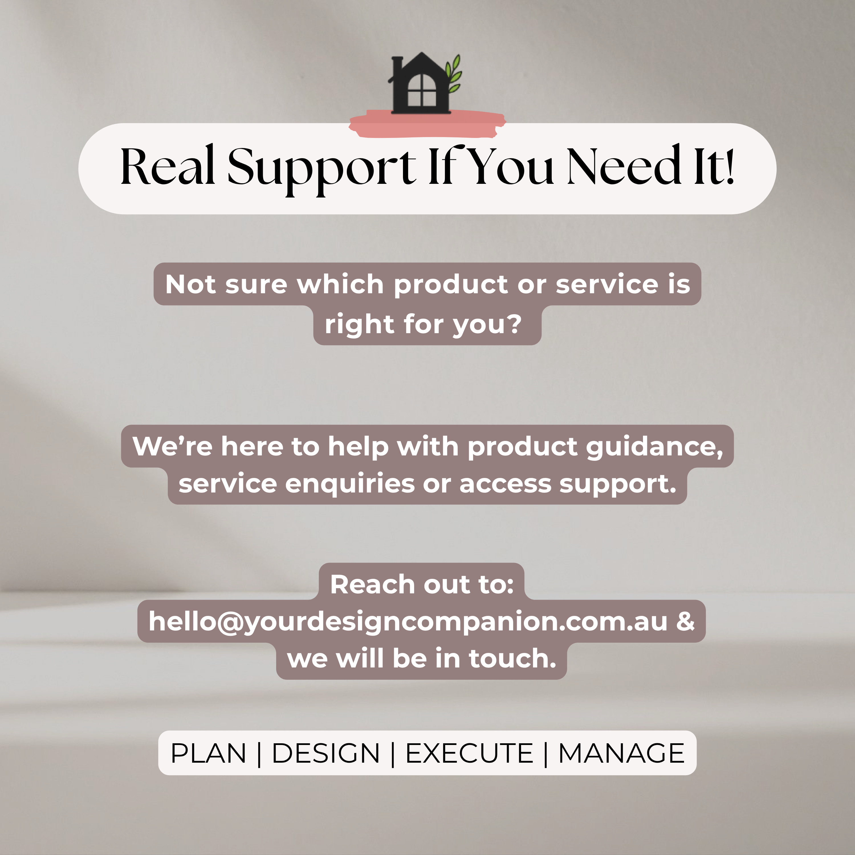 Full Design Development Pack | Whole Home