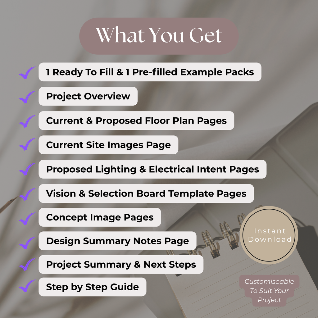 Full Design Development Pack | Laundry
