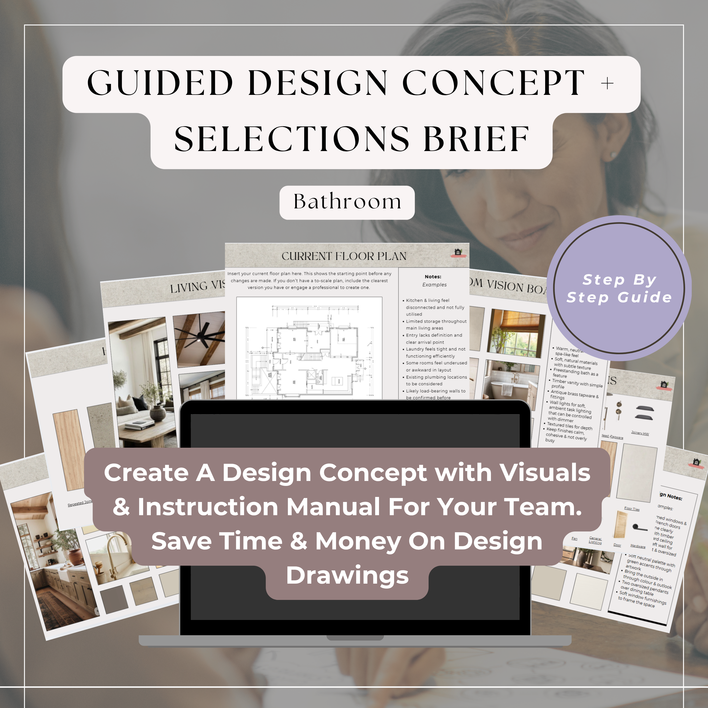 Guided Design Concept & Selections Brief | Bathroom