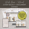 2 Step Select + Document System | Whole Home - Internal