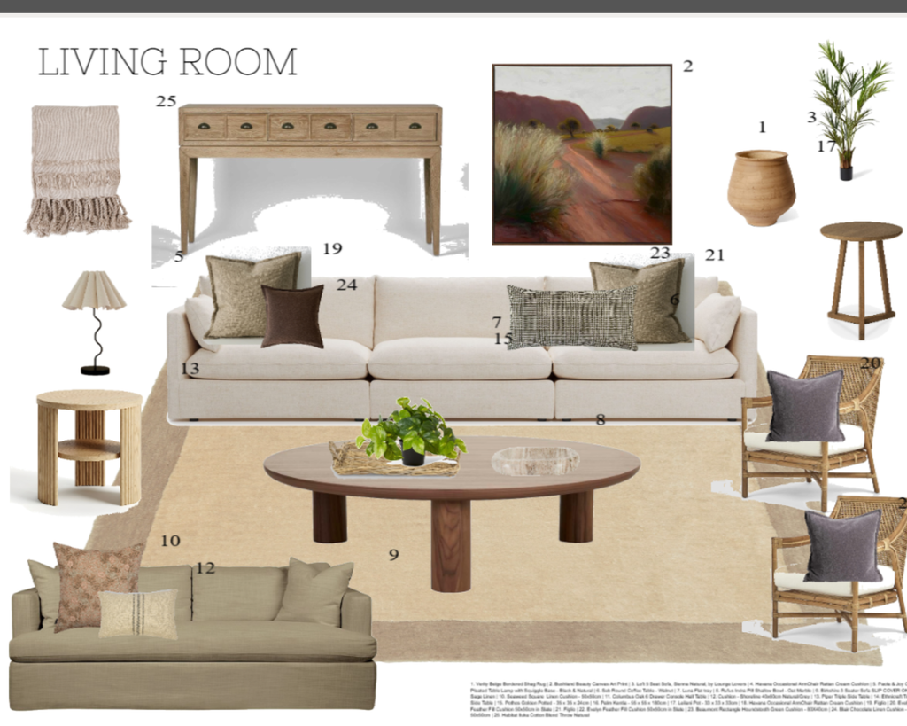 2D Design Pack | Living Spaces