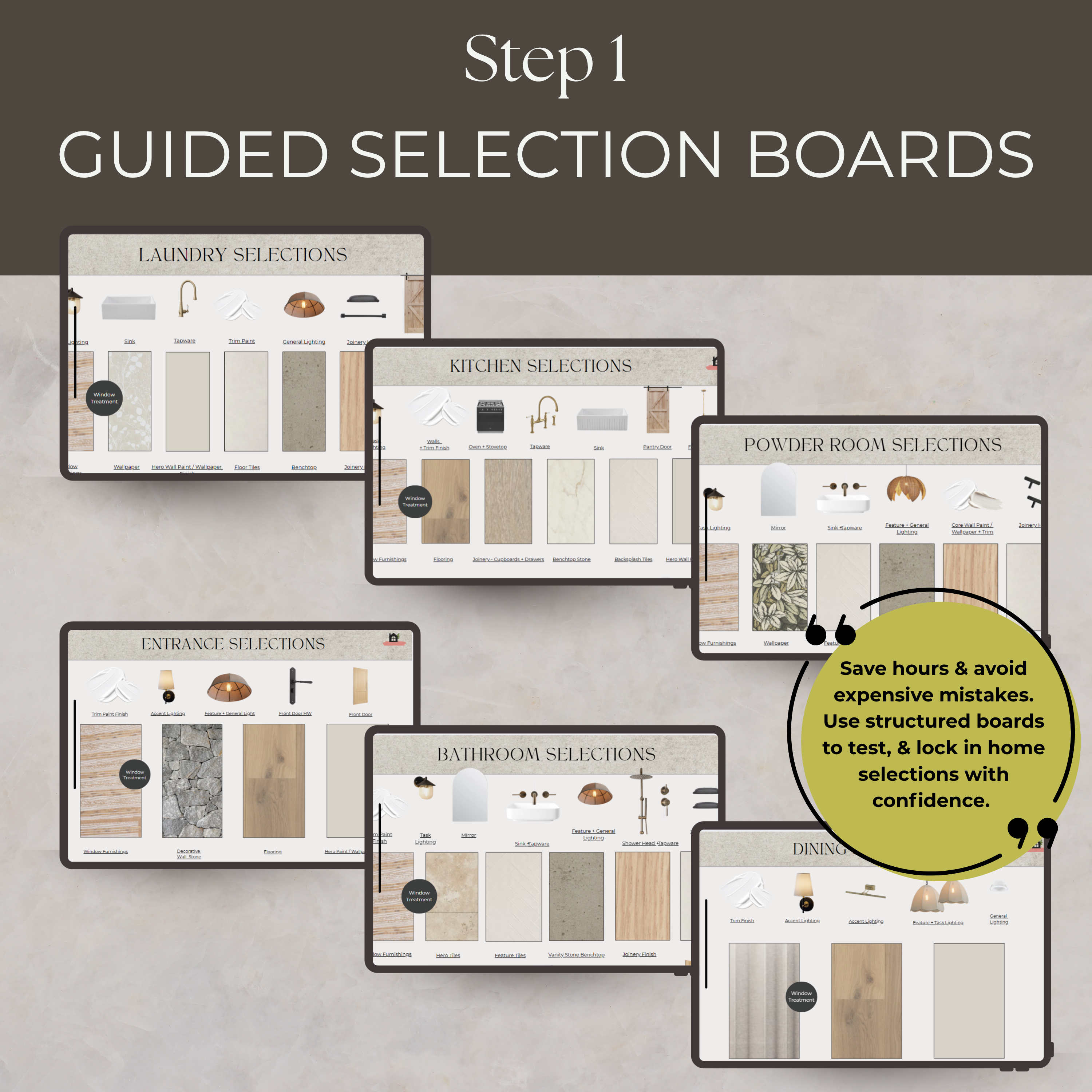 2 Step Select + Document System | Whole Home - Internal