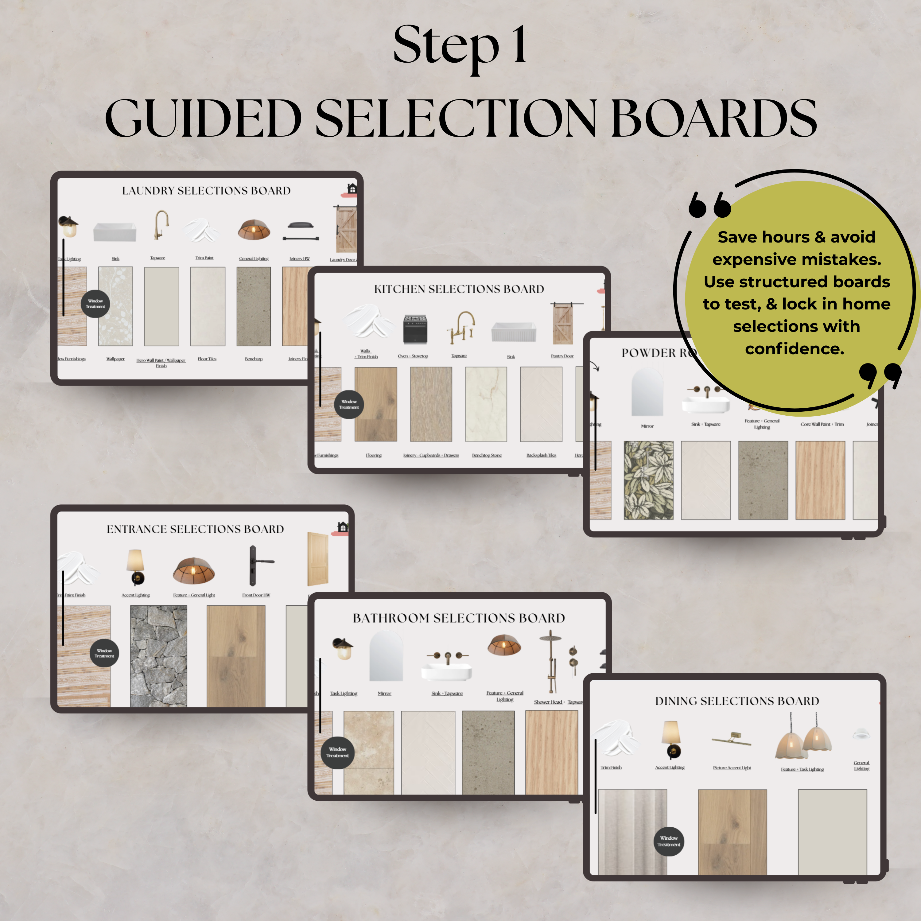 2 Step Select + Document System | Whole Home - Internal