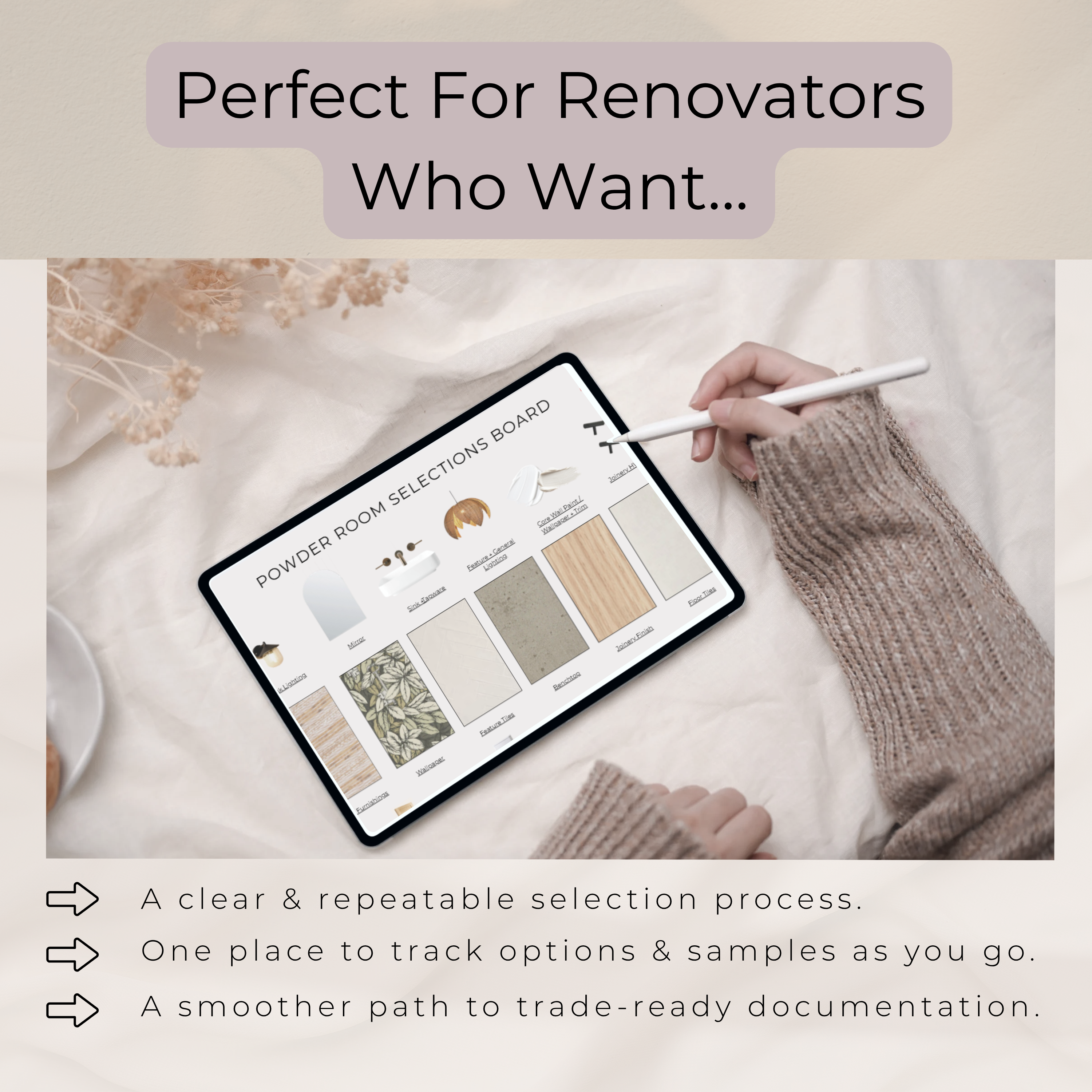 Guided Selection Boards | Whole Home - Internal