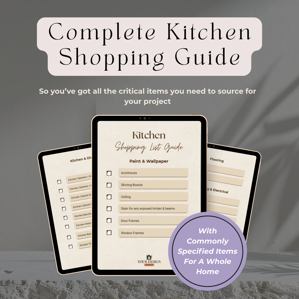 Design Development to Quote & Trade-Ready Pack | Kitchen