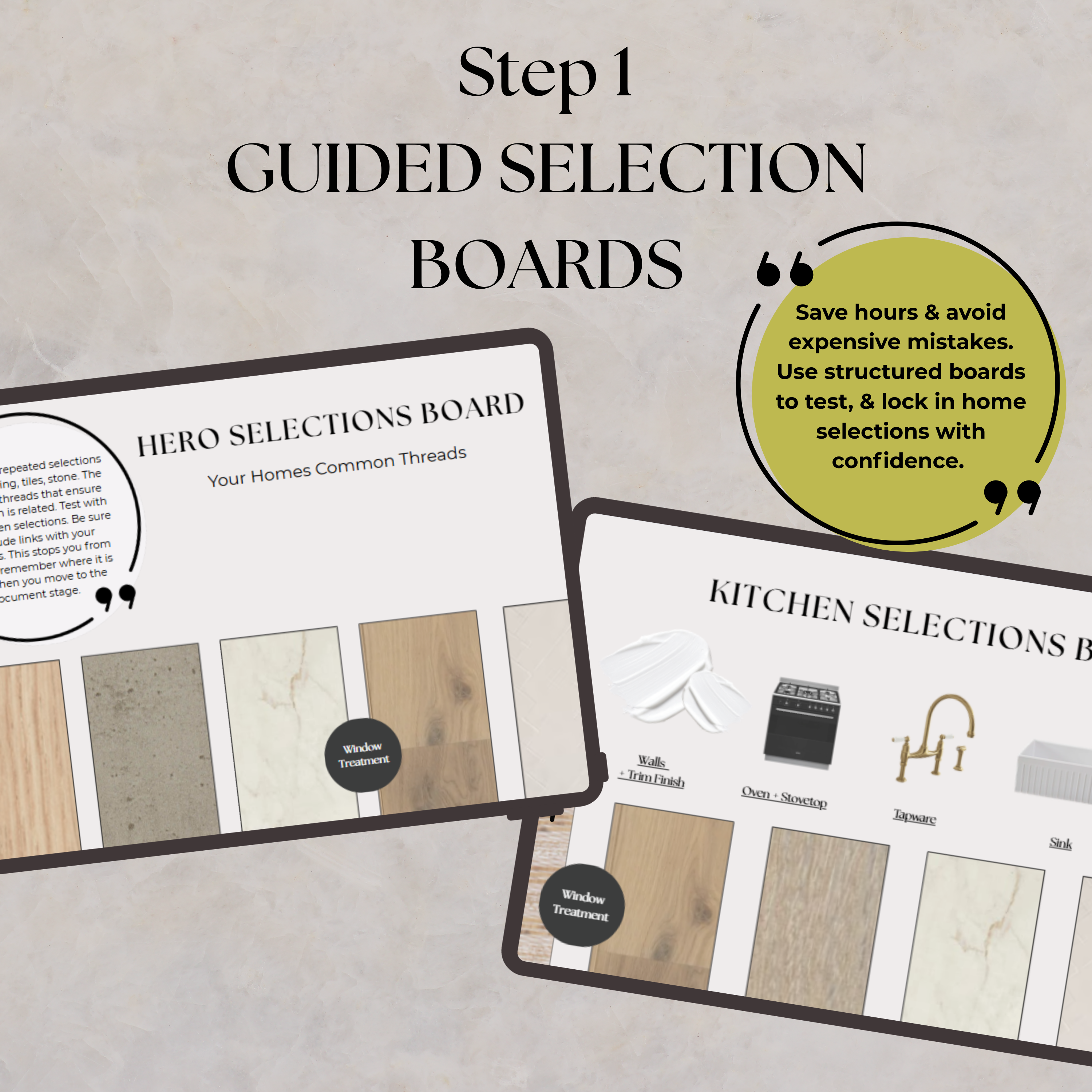 Step Select + Document System | Kitchen