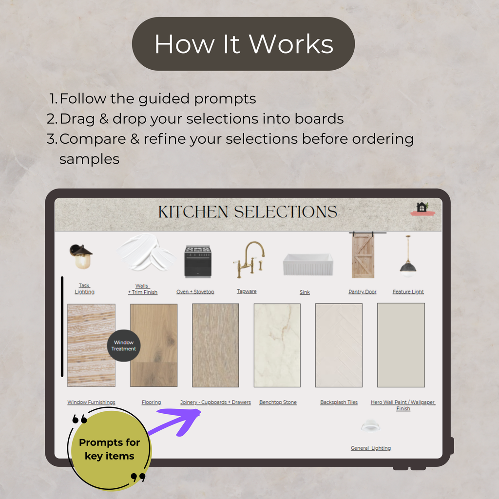 2 Step Select + Document System | Kitchen
