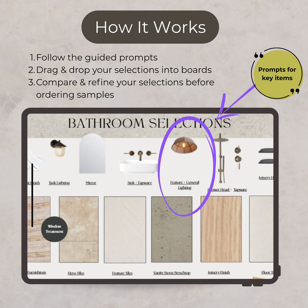 2 Step Select + Document System | Bathroom