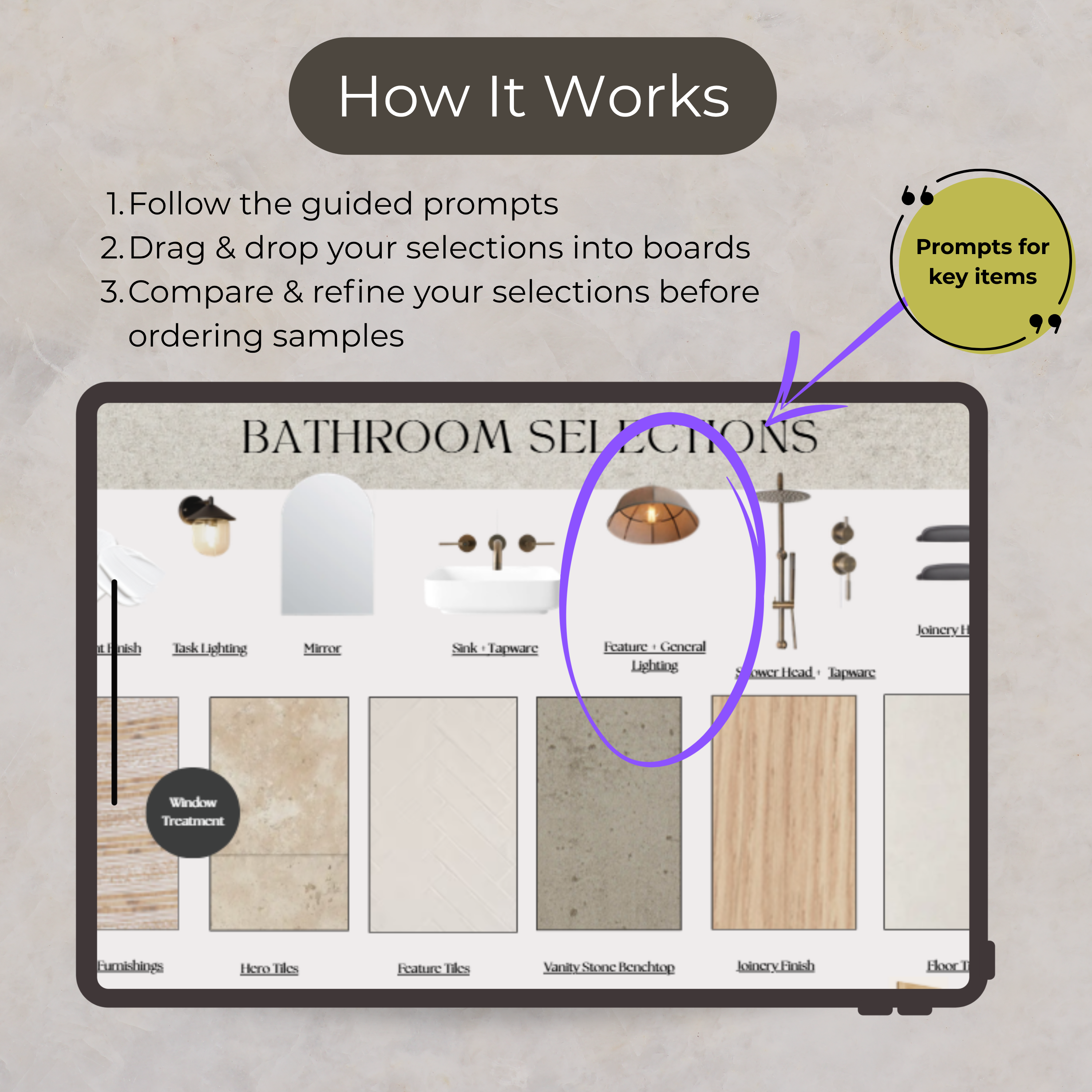 2 Step Select + Document System | Bathroom