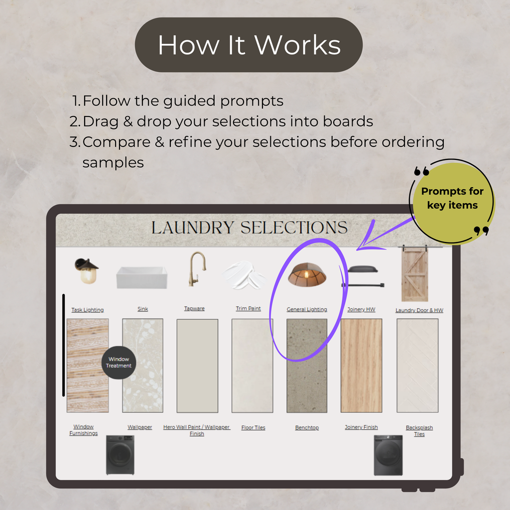 2 Step Select + Document System | Laundry