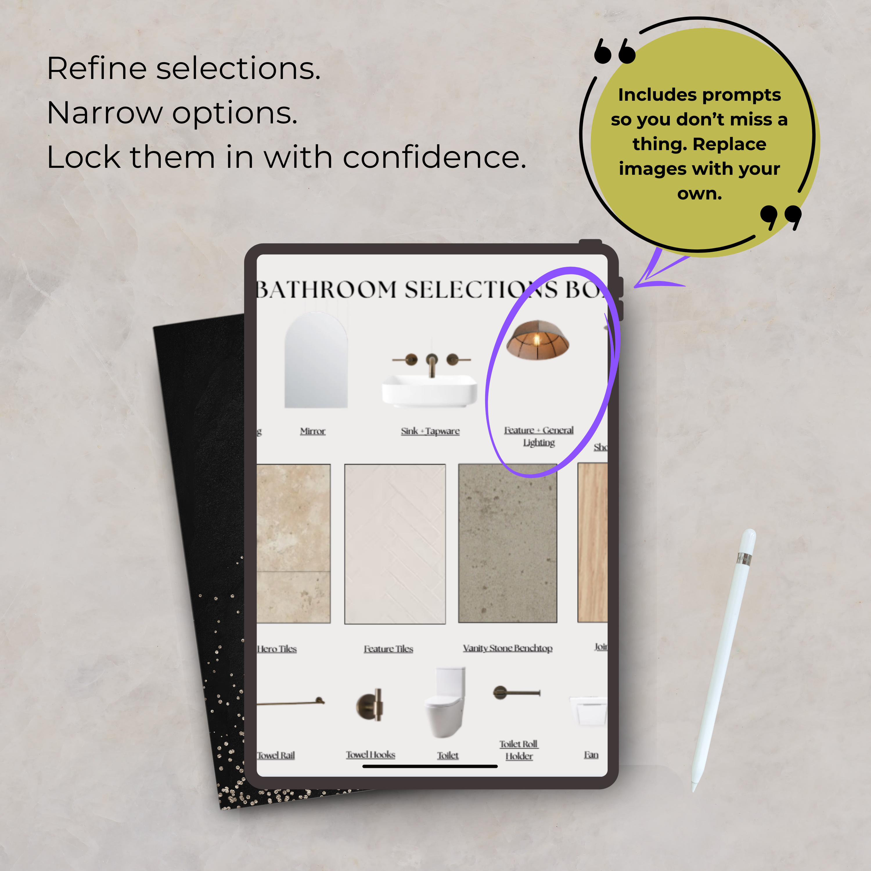 2 Step Select + Document System | Bathroom