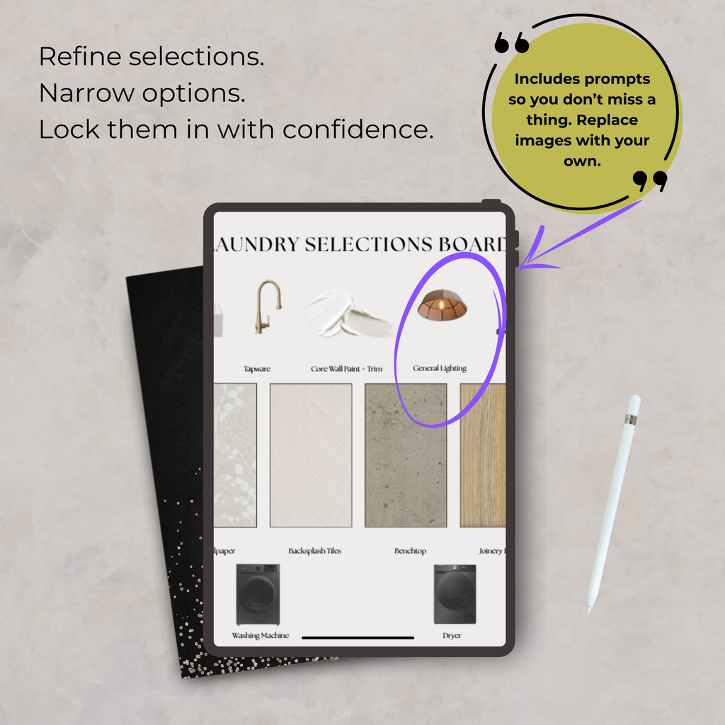 2 Step Select + Document System | Laundry