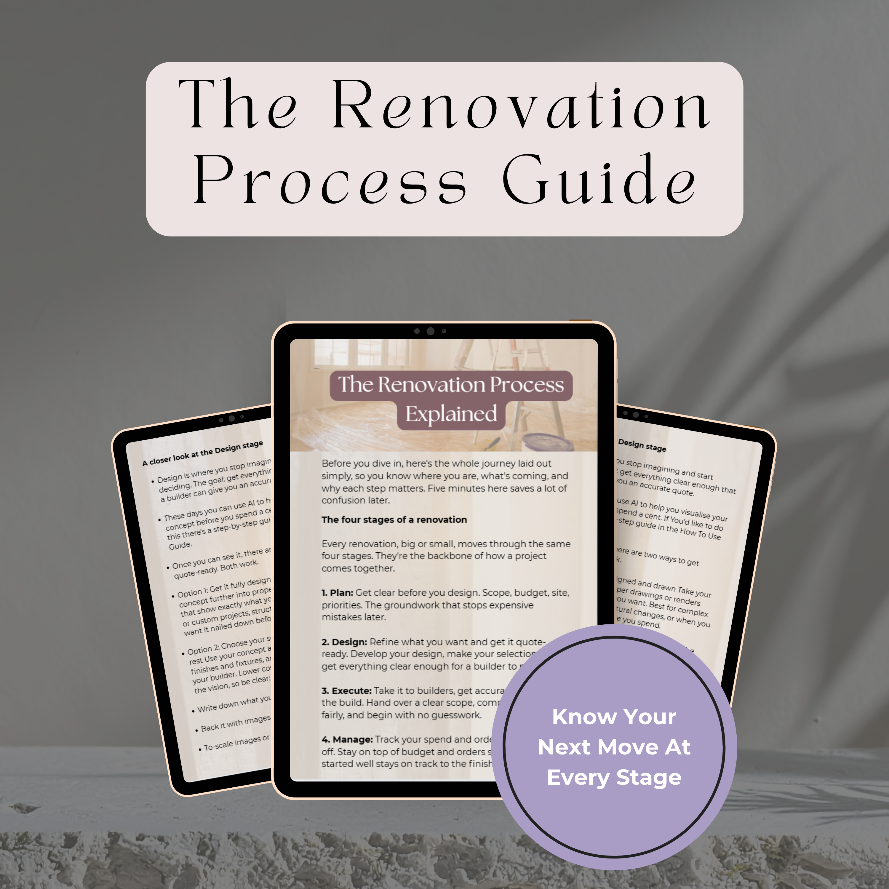 Design Development to Quote & Trade-Ready Pack | Kitchen