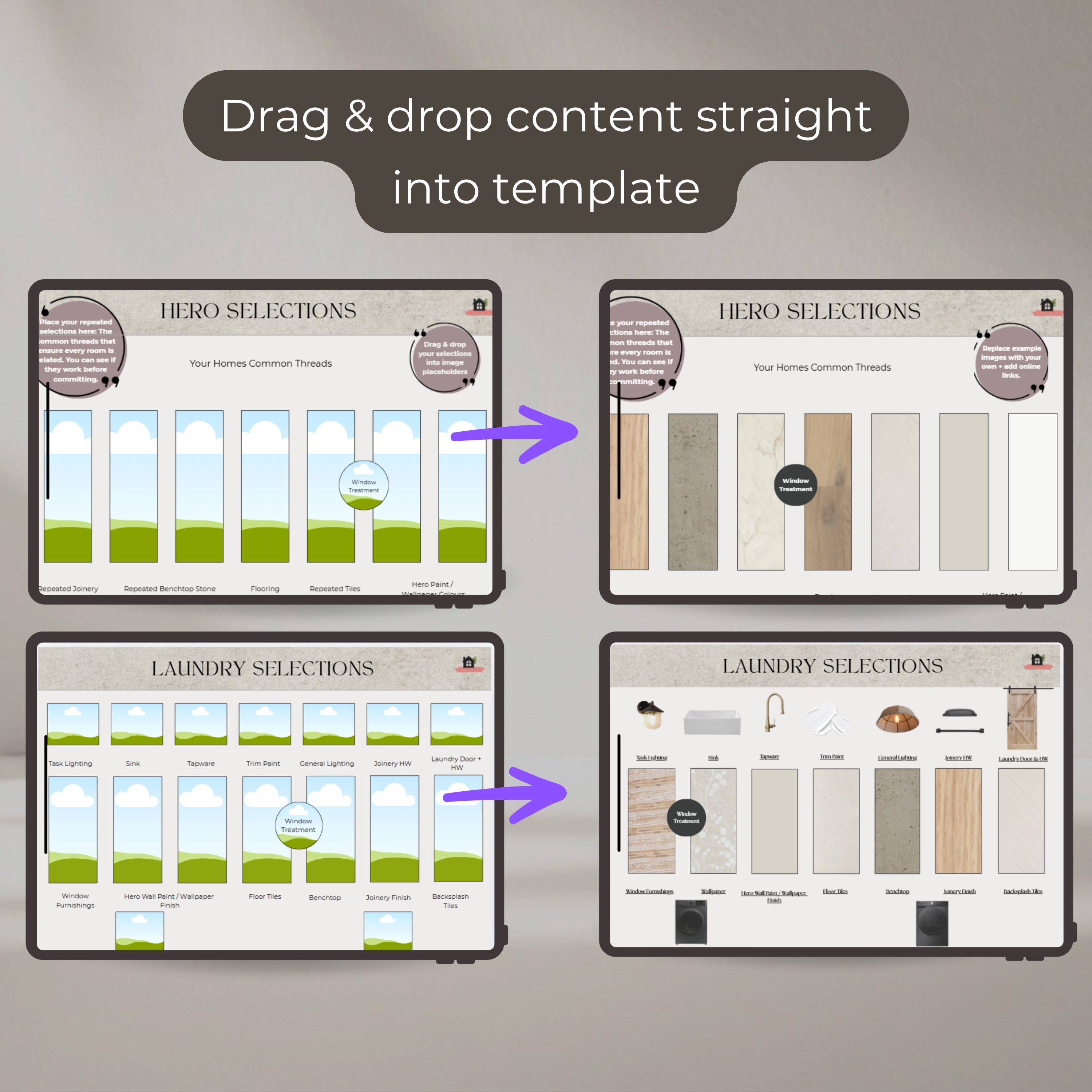 2 Step Select + Document System | Laundry