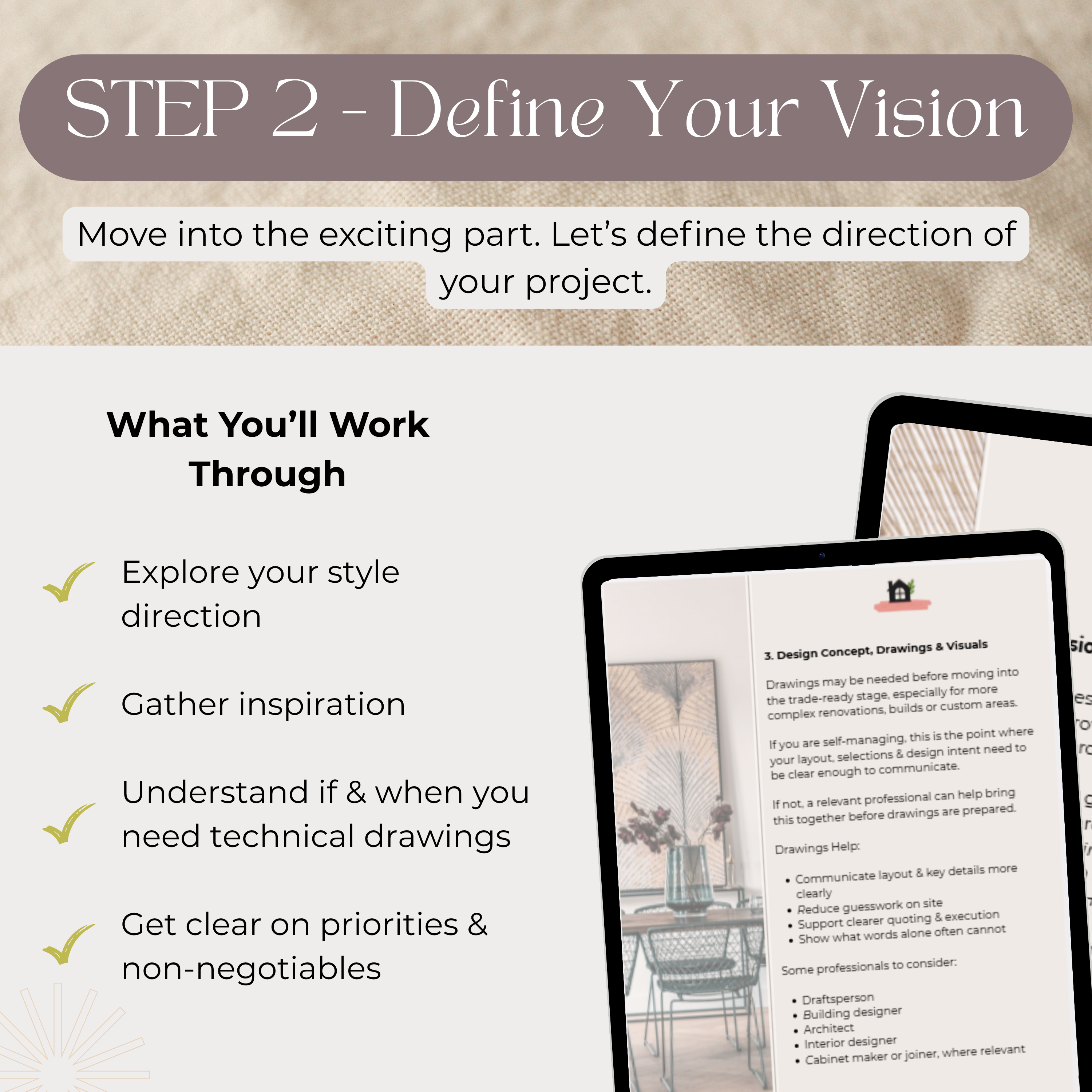 Before You Design Kick-Off Planner