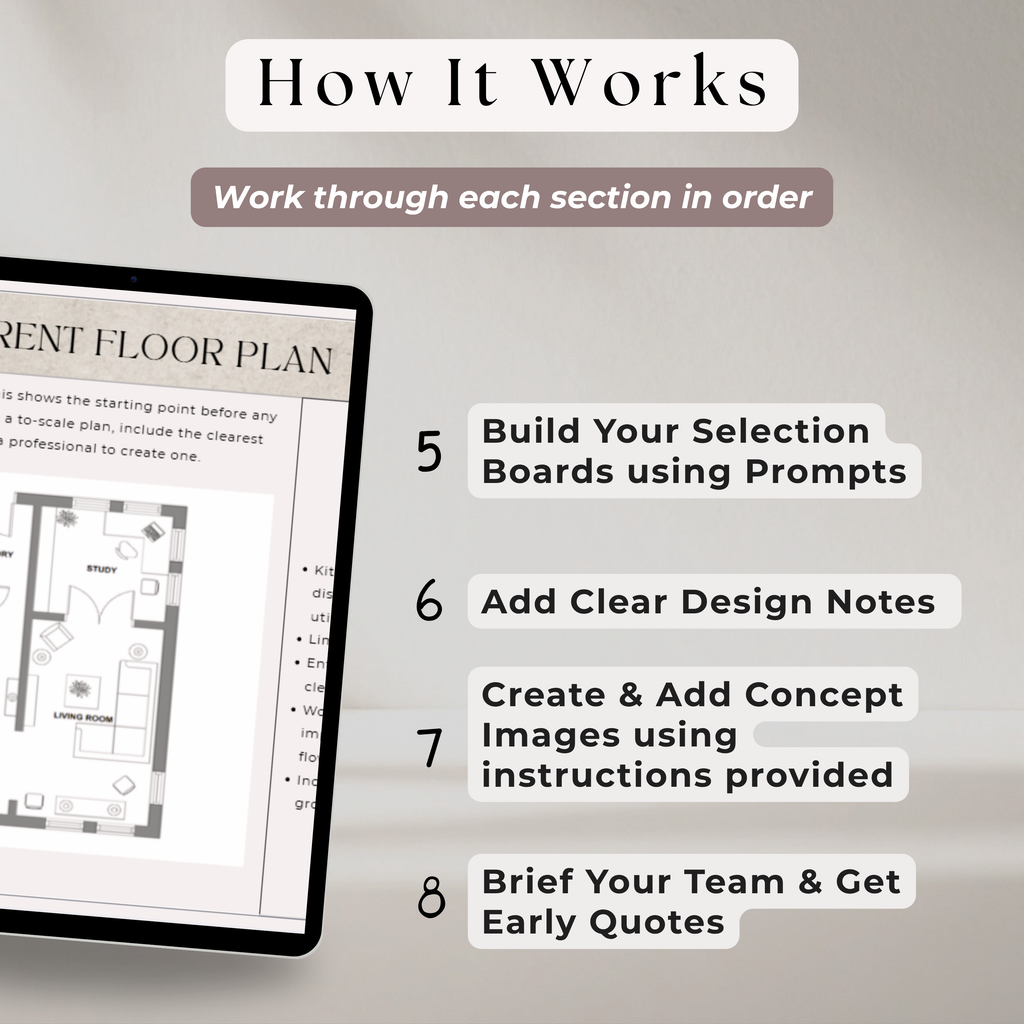 Full Design Development Pack | Bathroom