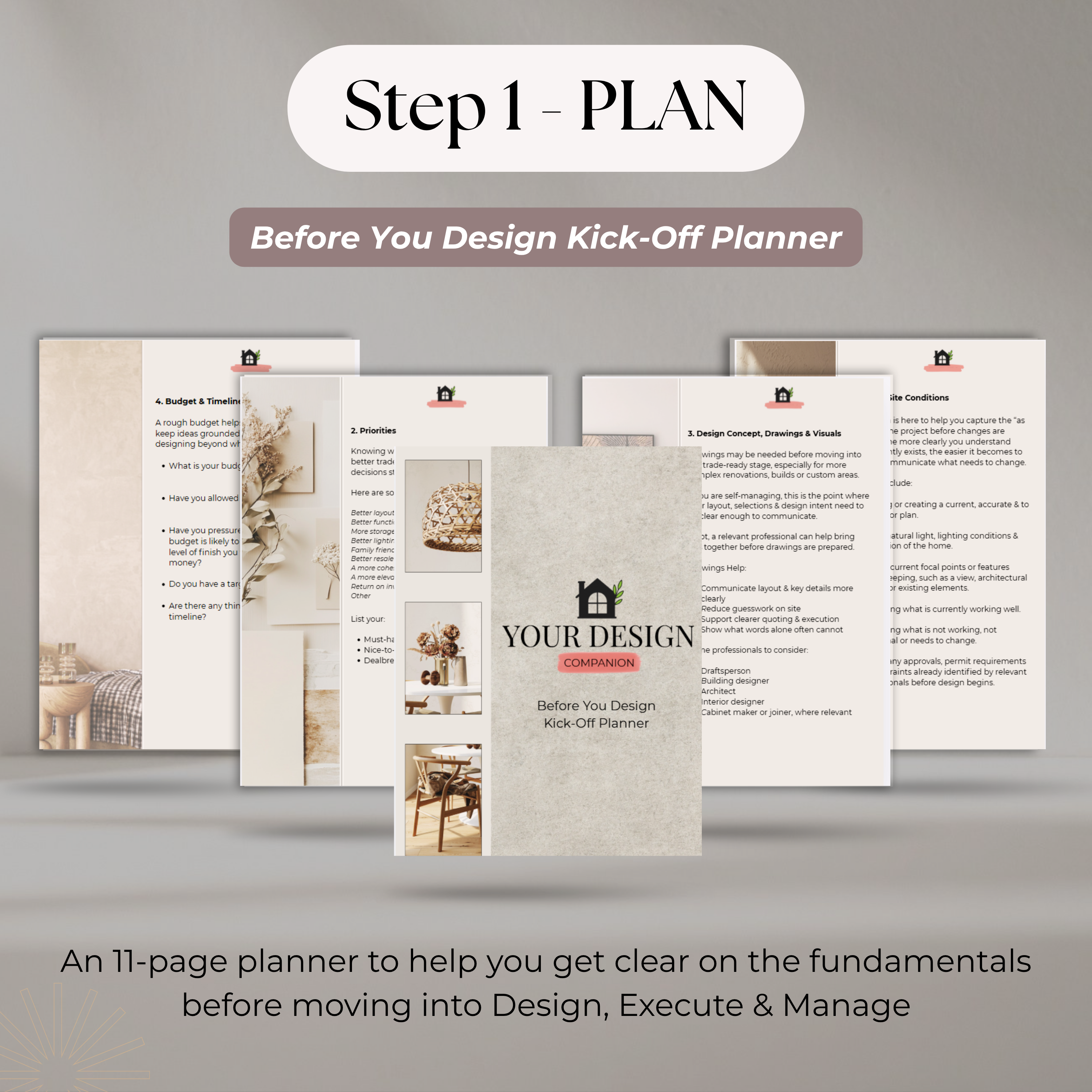 The 4 Step Reno & Build System