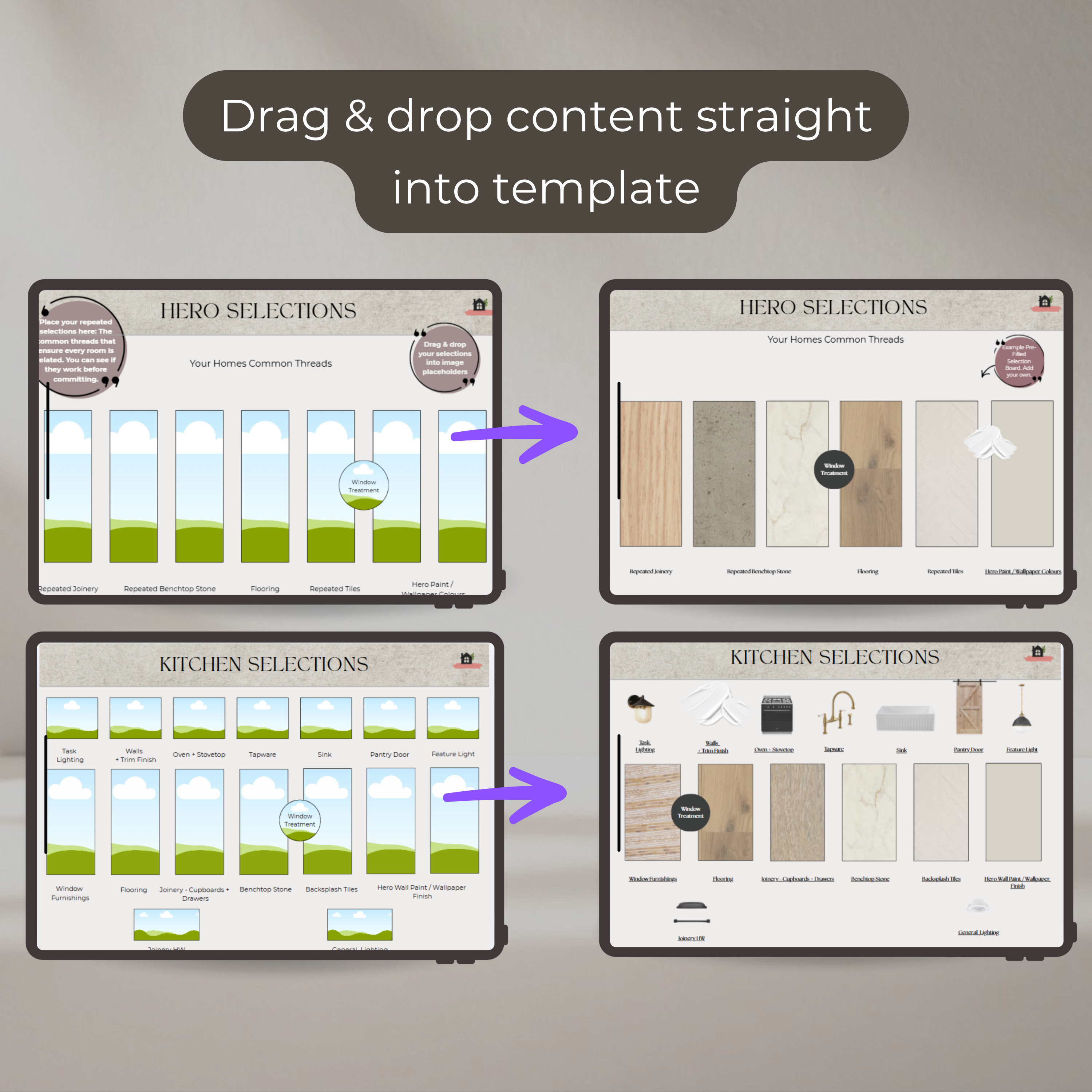 2 Step Select + Document System | Kitchen