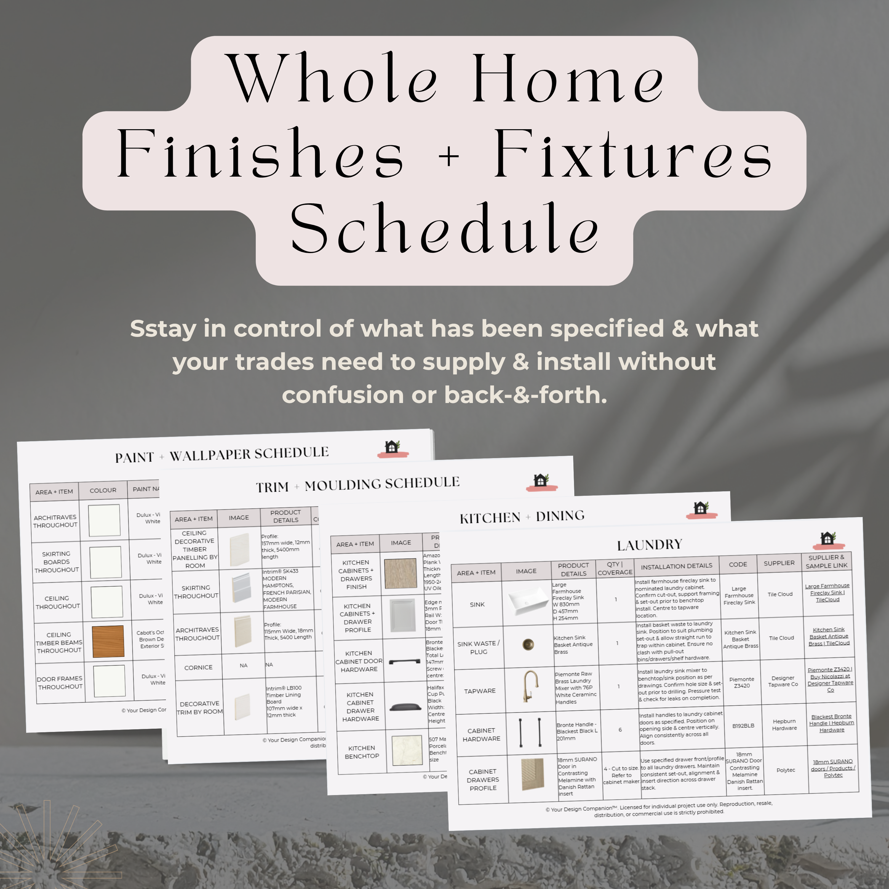The Renovation Companion System