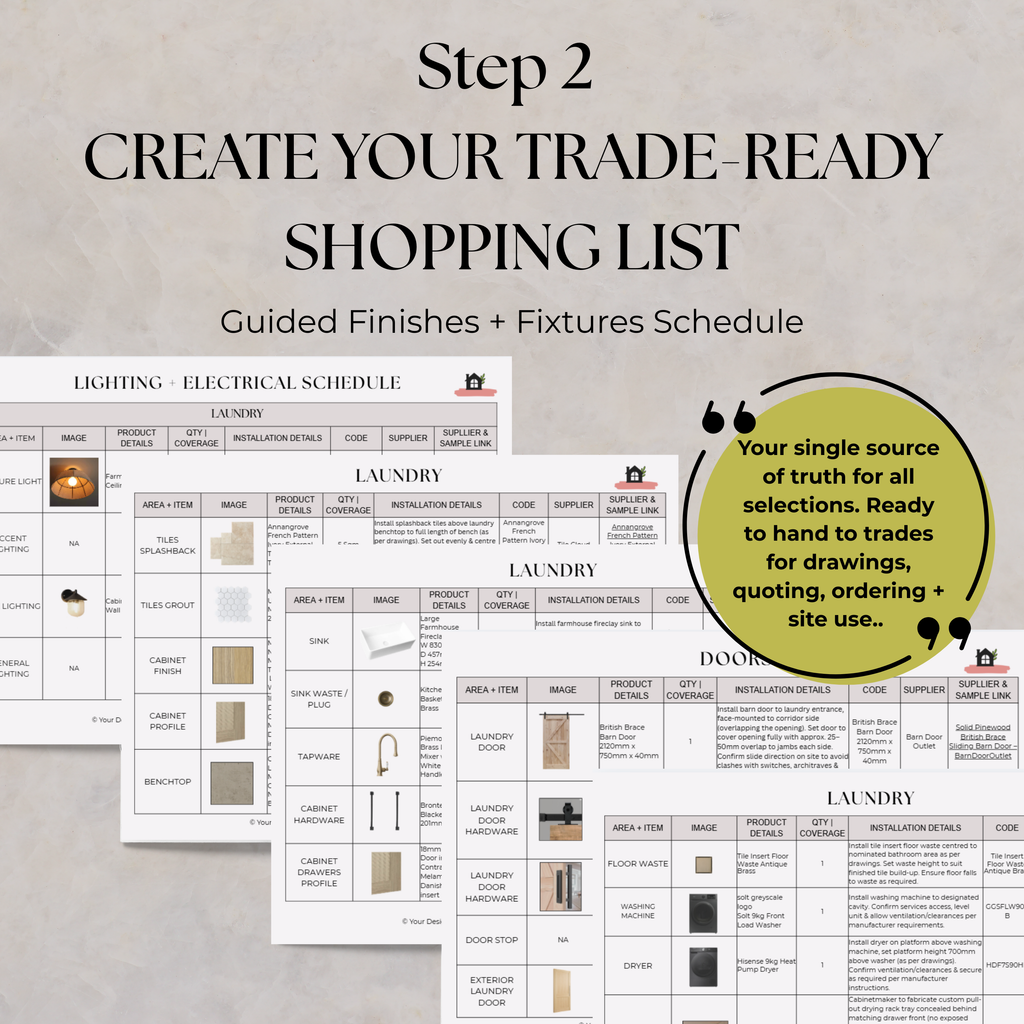 2 Step Select + Document System | Laundry