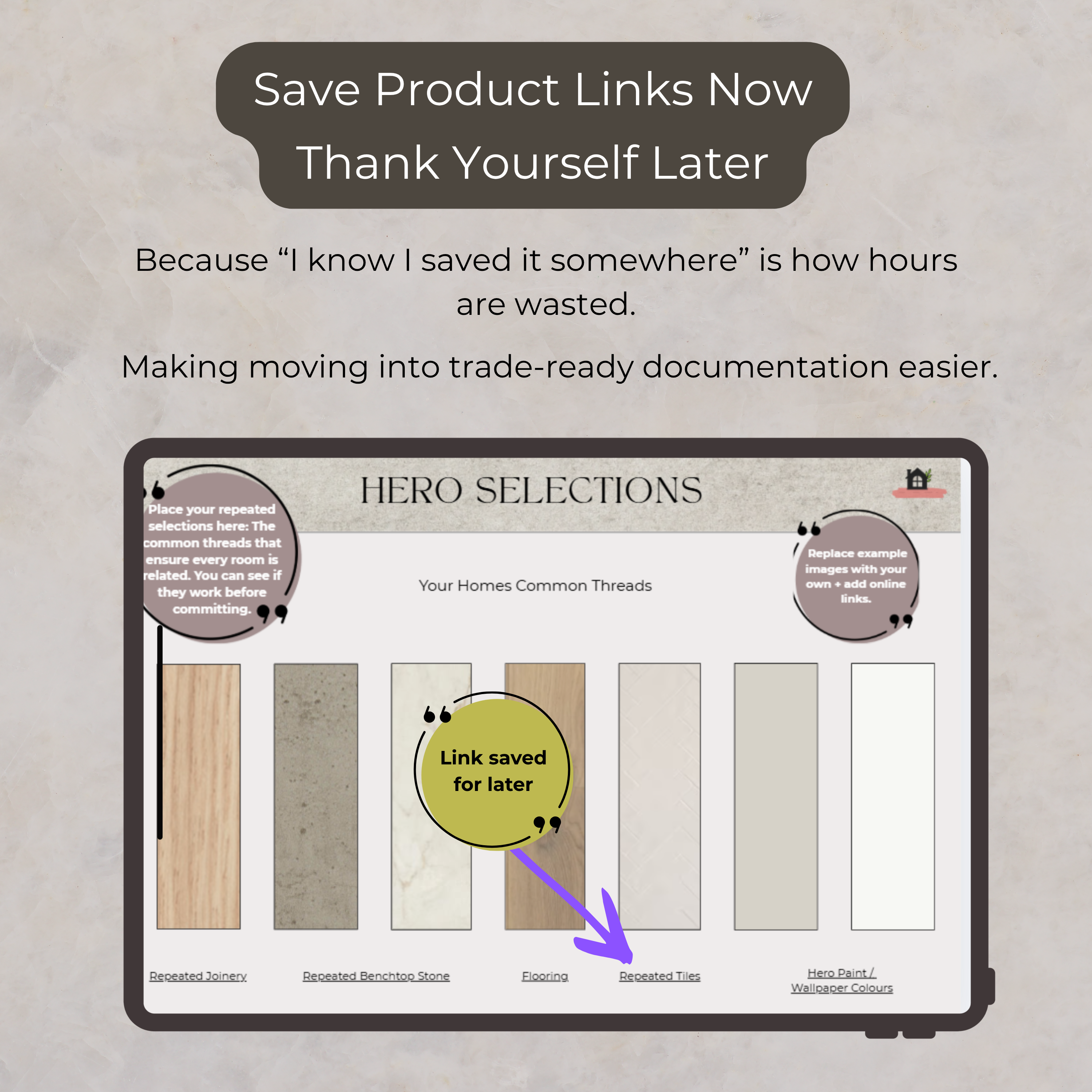 2 Step Select + Document System | Whole Home - Internal