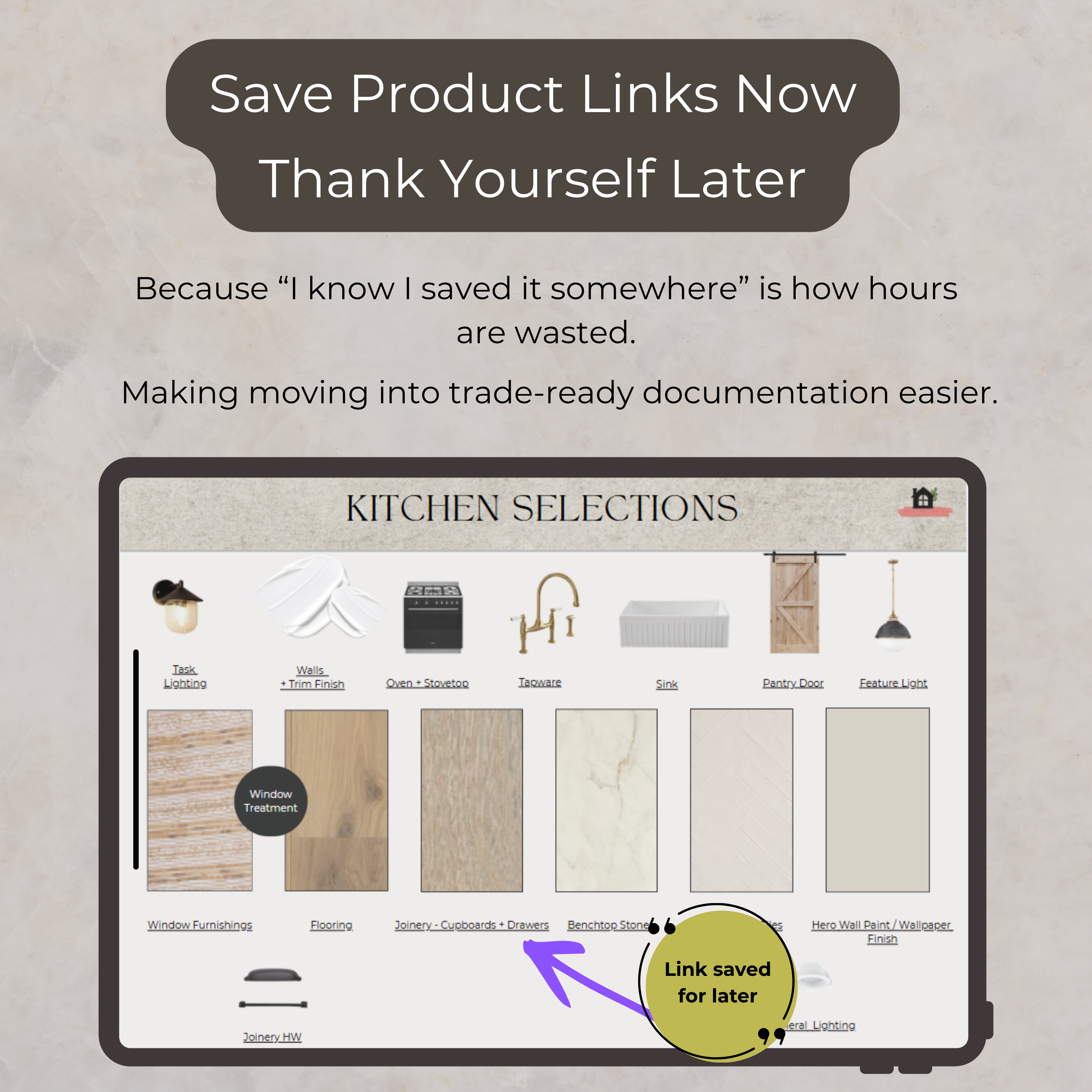 2 Step Select + Document System | Kitchen