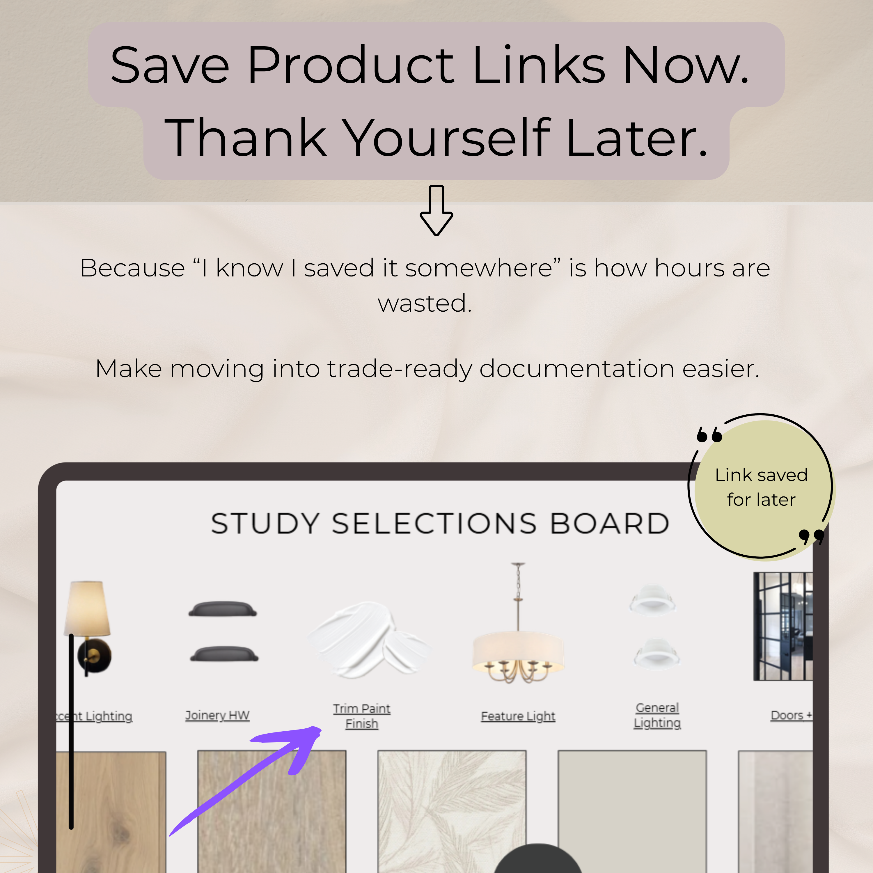 Guided Selection Boards | Whole Home - Internal