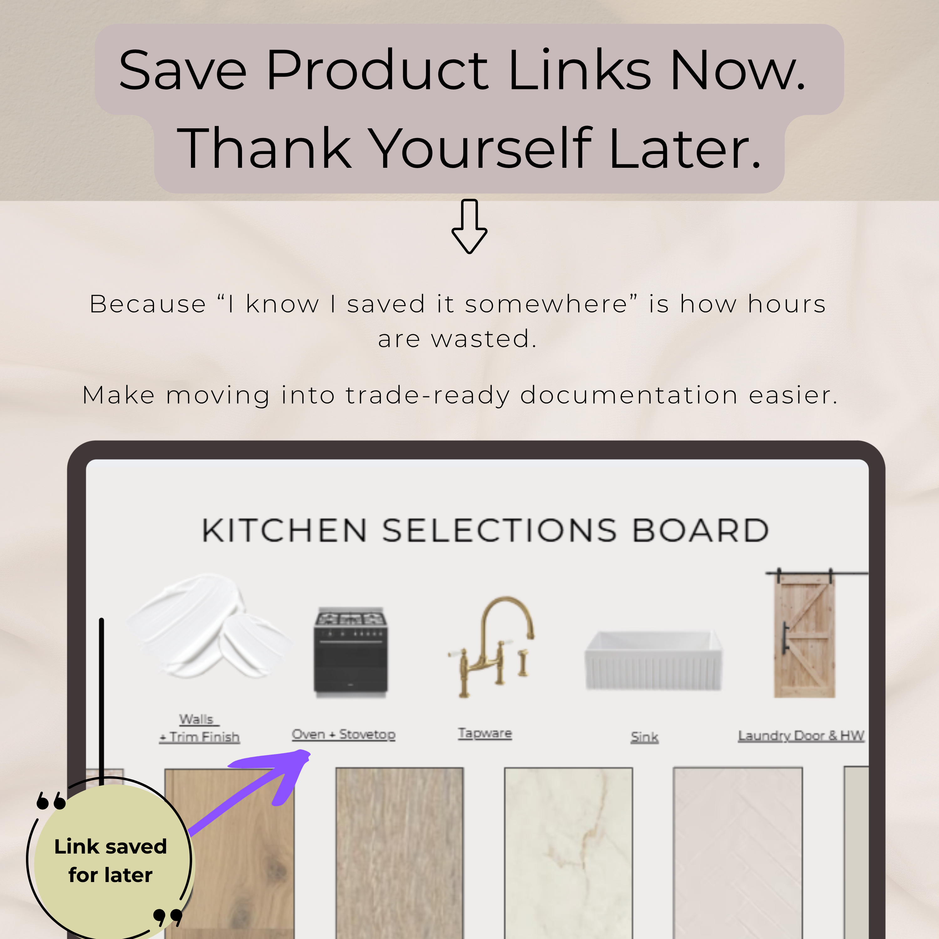Guided Selection Boards | Kitchen