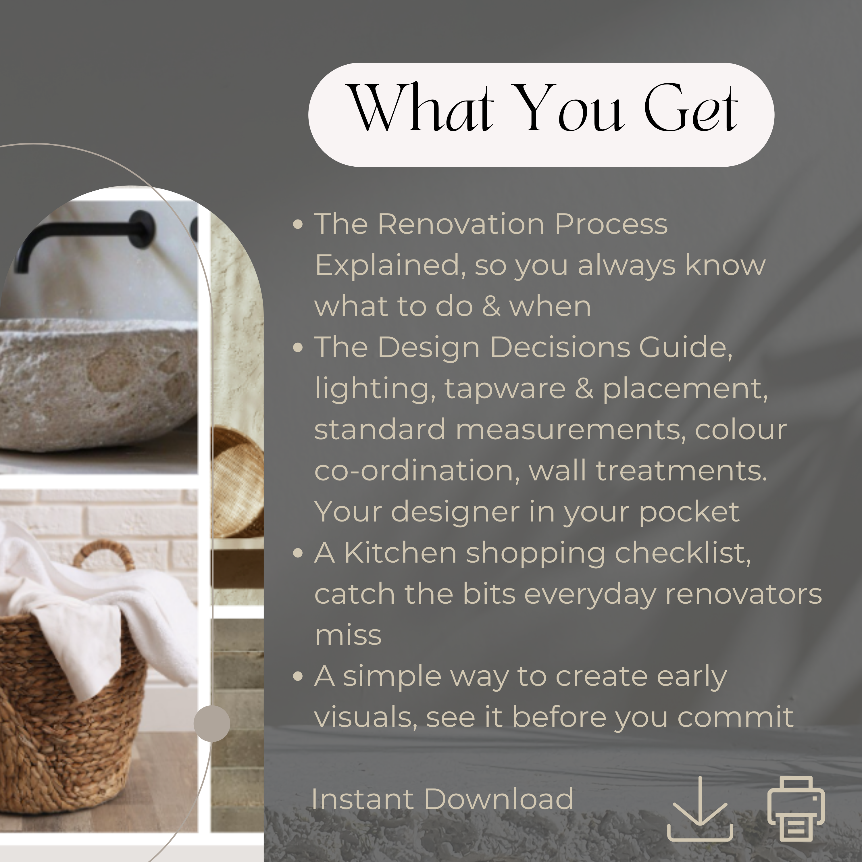 Reno Essentials & Shopping Kit | Kitchen