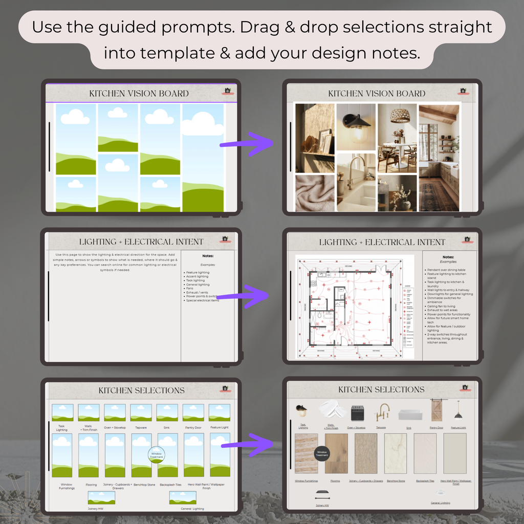 Design Development to Quote & Trade-Ready Pack | Kitchen