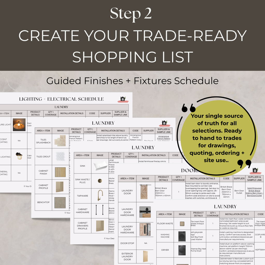2 Step Select + Document System | Laundry