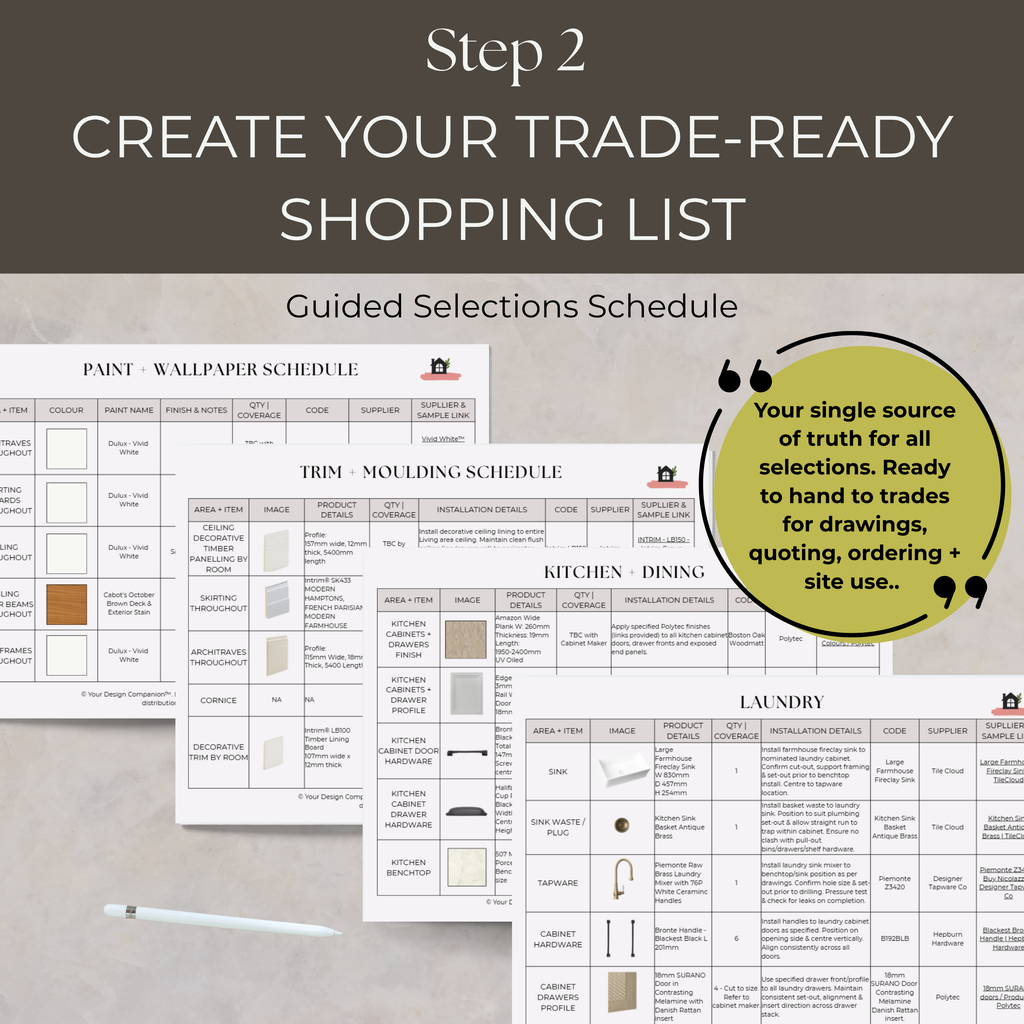 2 Step Select + Document System | Whole Home - Internal