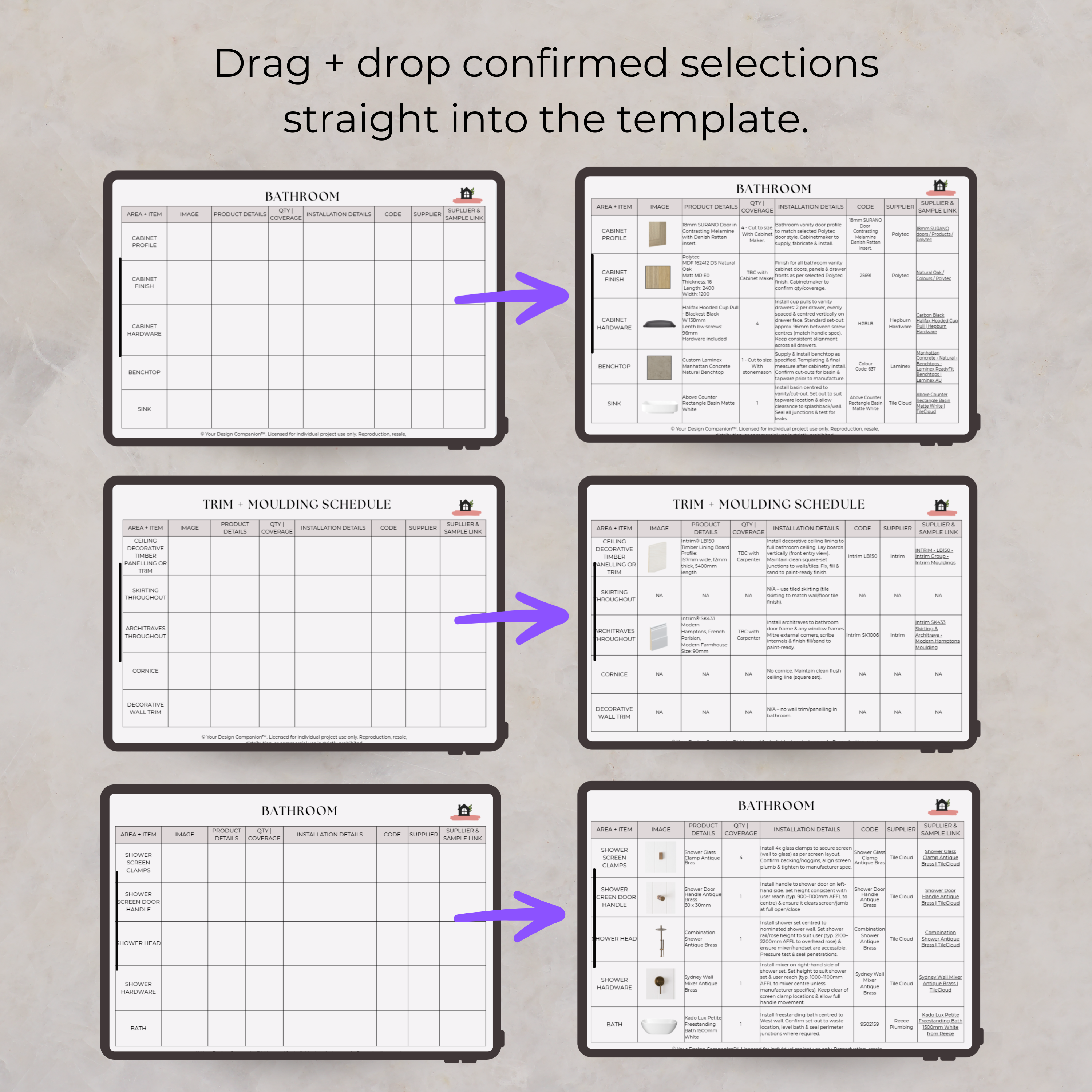 2 Step Select + Document System | Bathroom