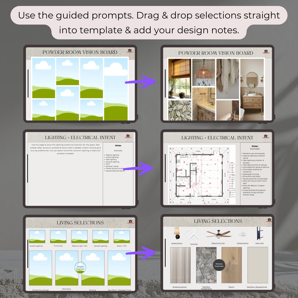 Design Development to Quote & Trade-Ready Pack | Whole Home