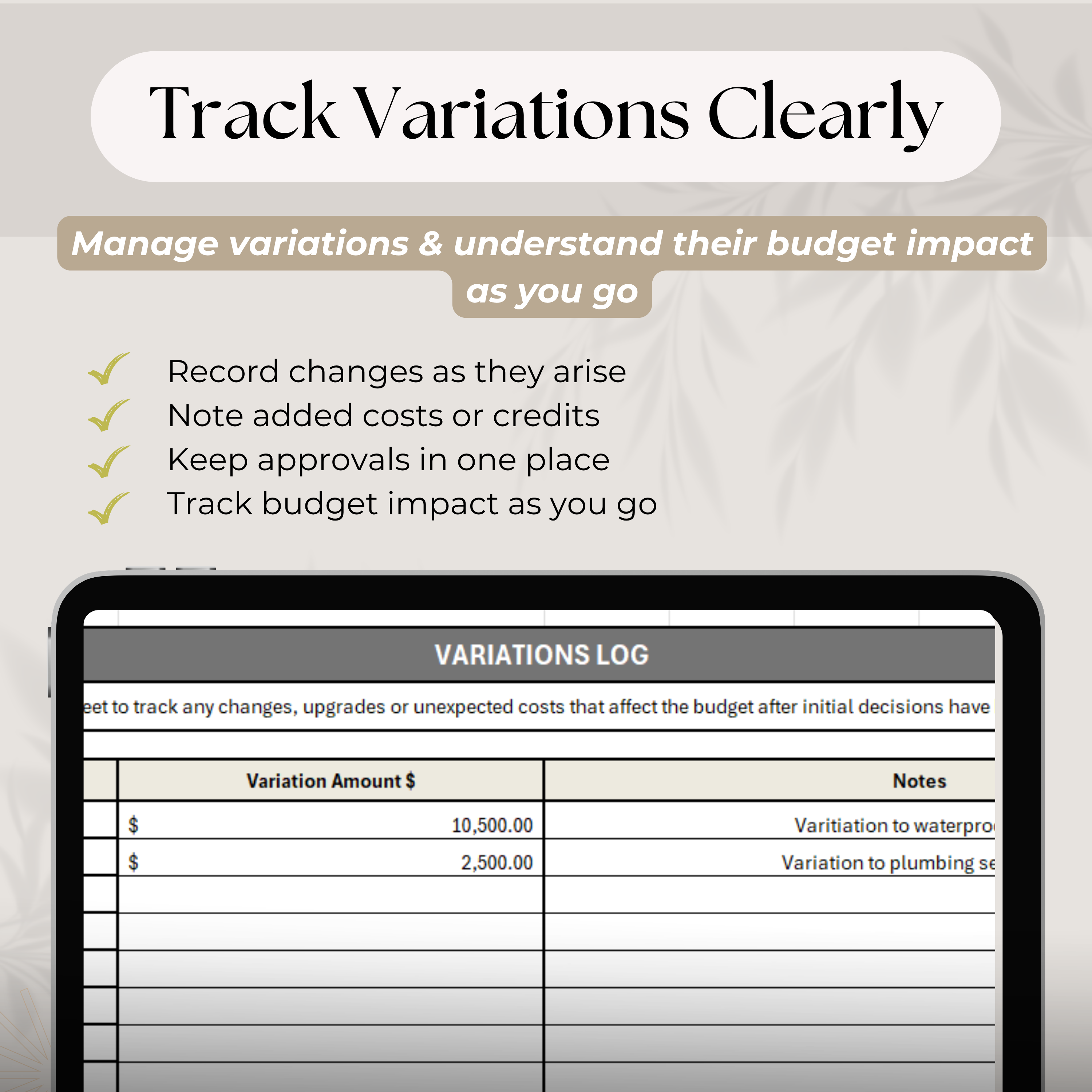 Budget & Orders Management System