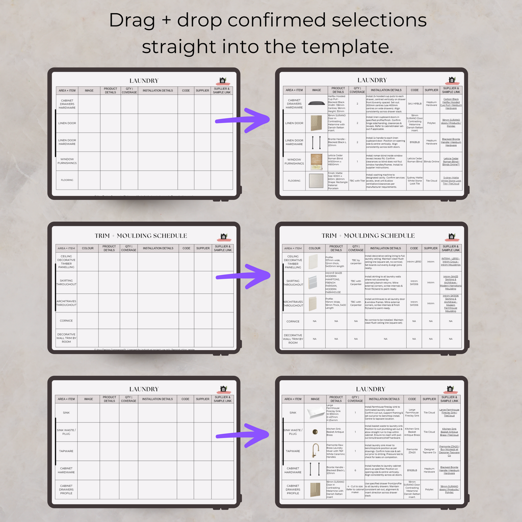 2 Step Select + Document System | Laundry
