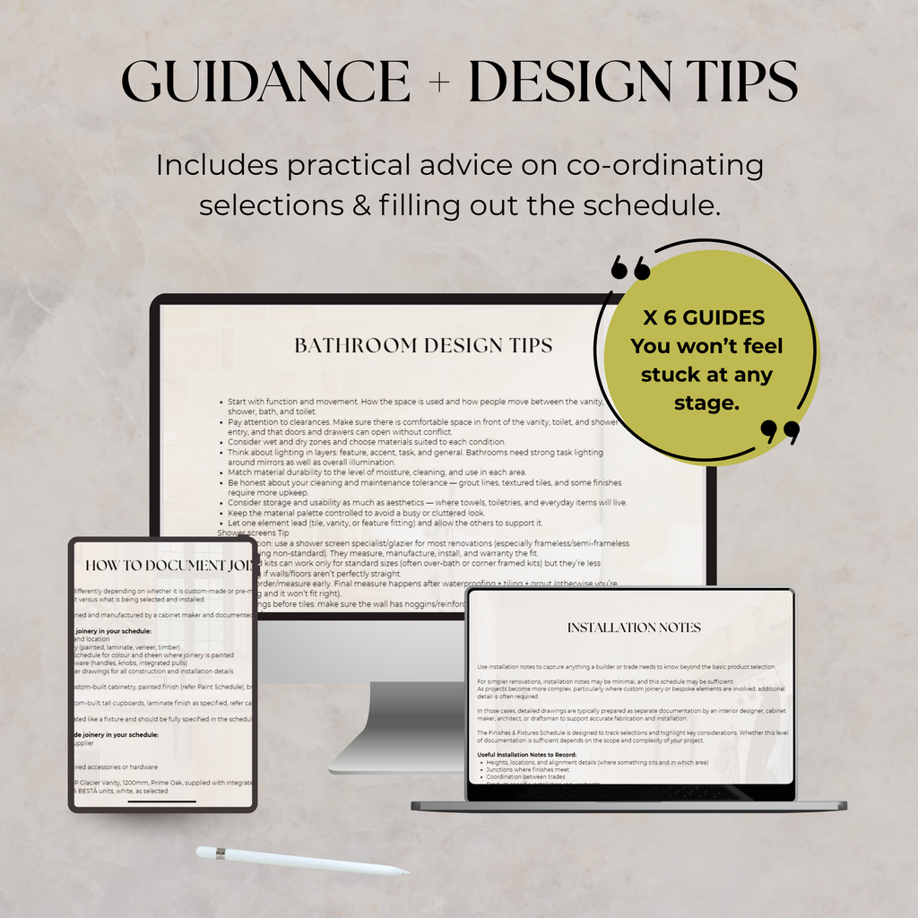 2 Step Select + Document System | Bathroom