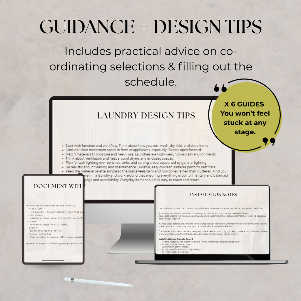 2 Step Select + Document System | Laundry