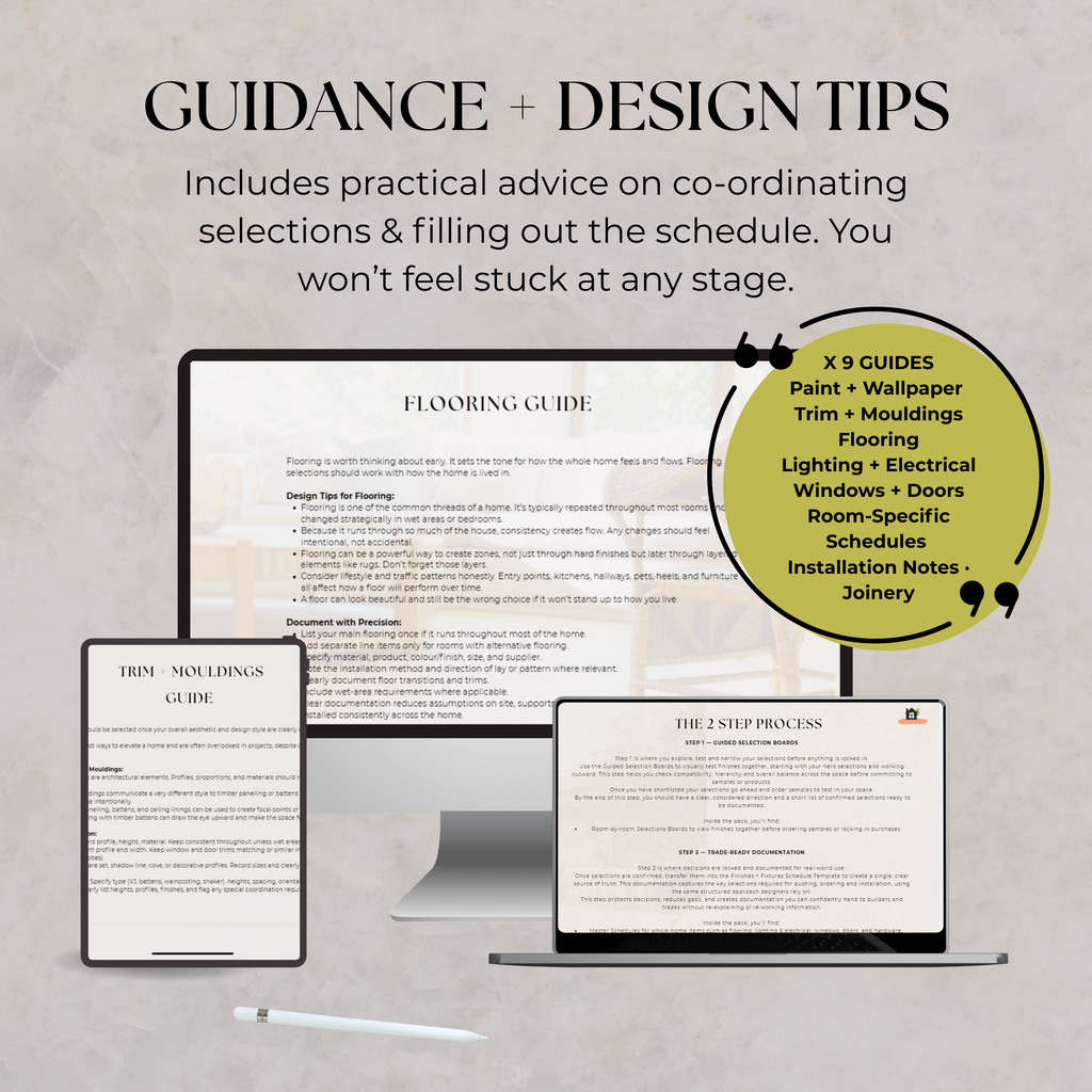 2 Step Select + Document System | Whole Home - Internal