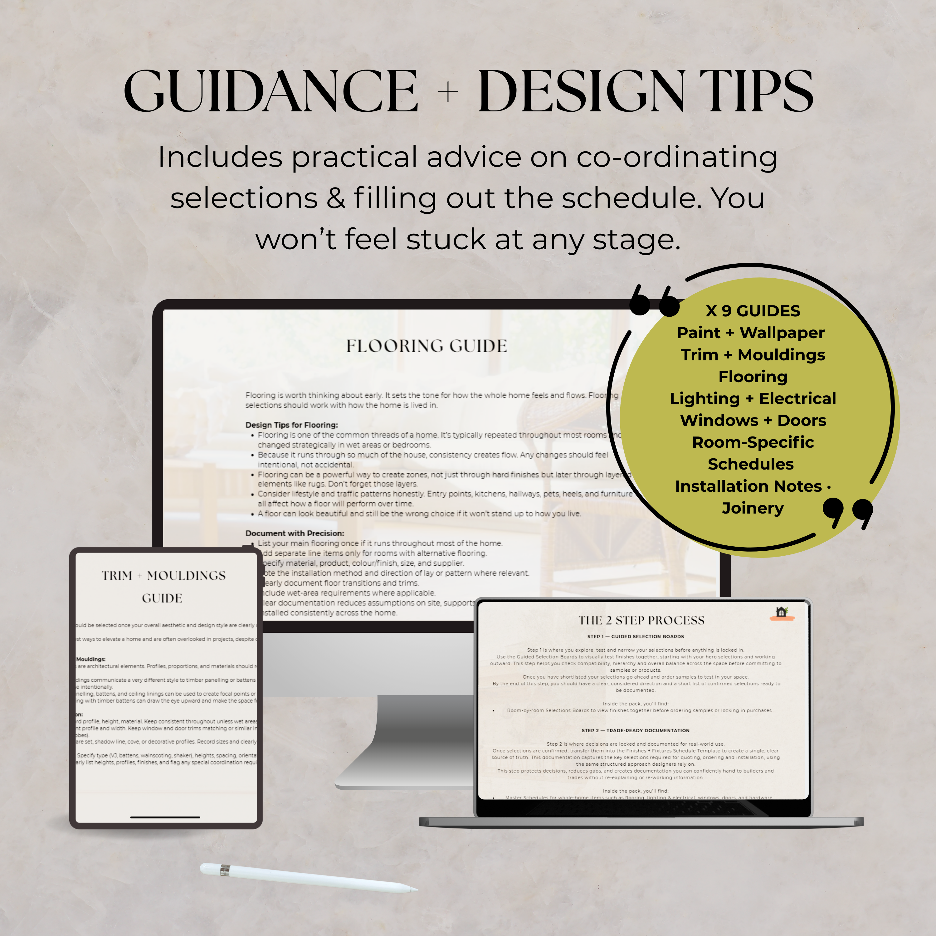 2 Step Select + Document System | Whole Home - Internal