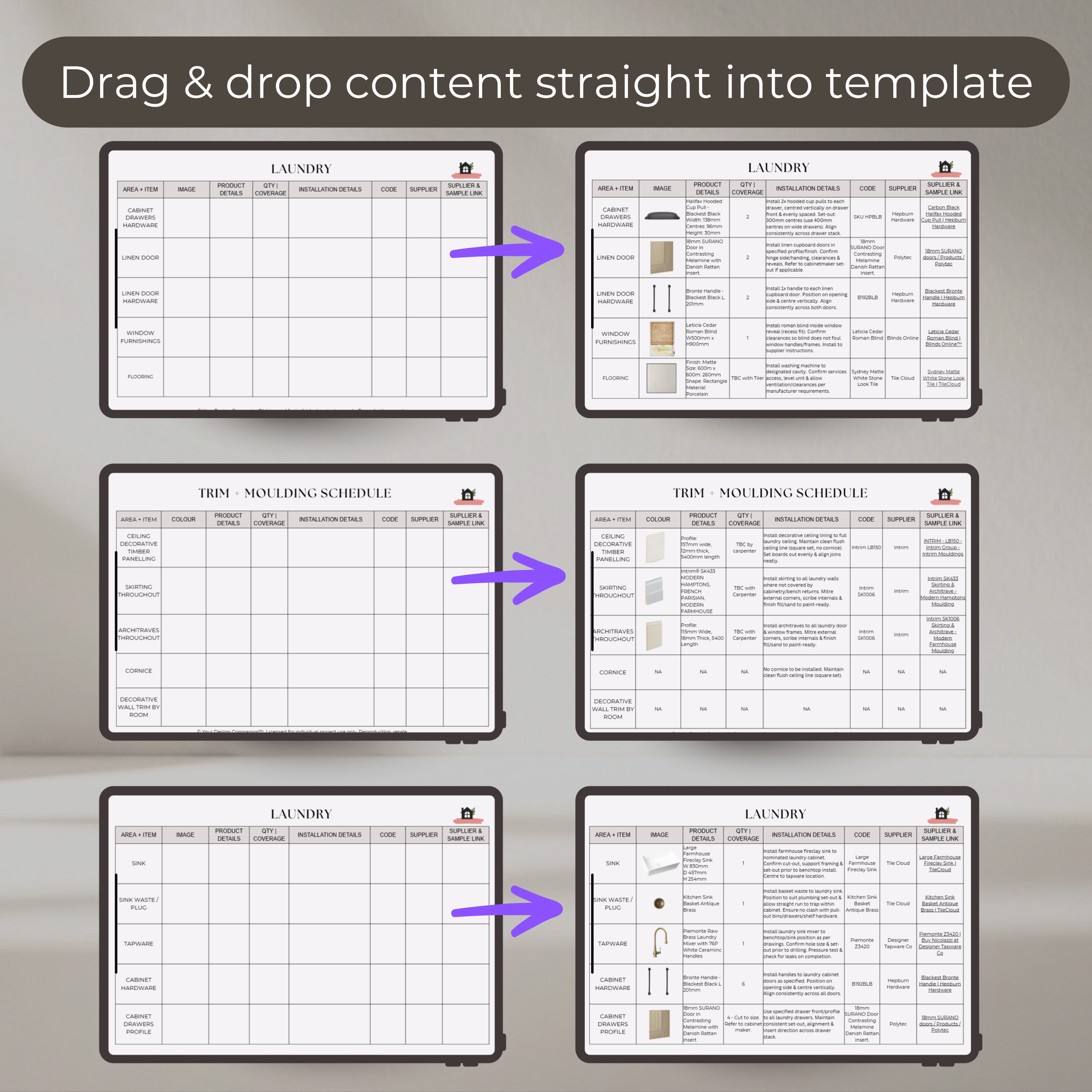 2 Step Select + Document System | Laundry