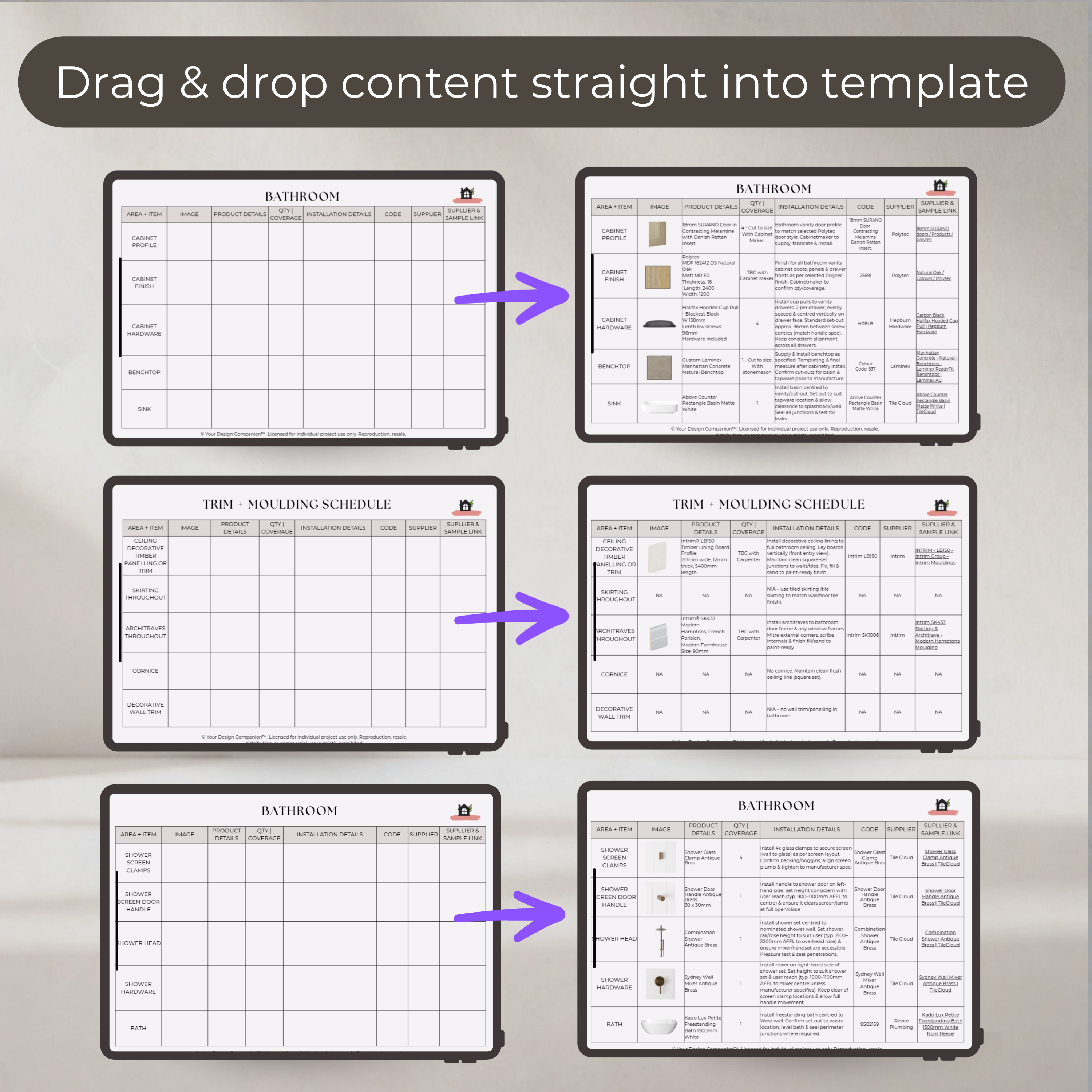 2 Step Select + Document System | Bathroom